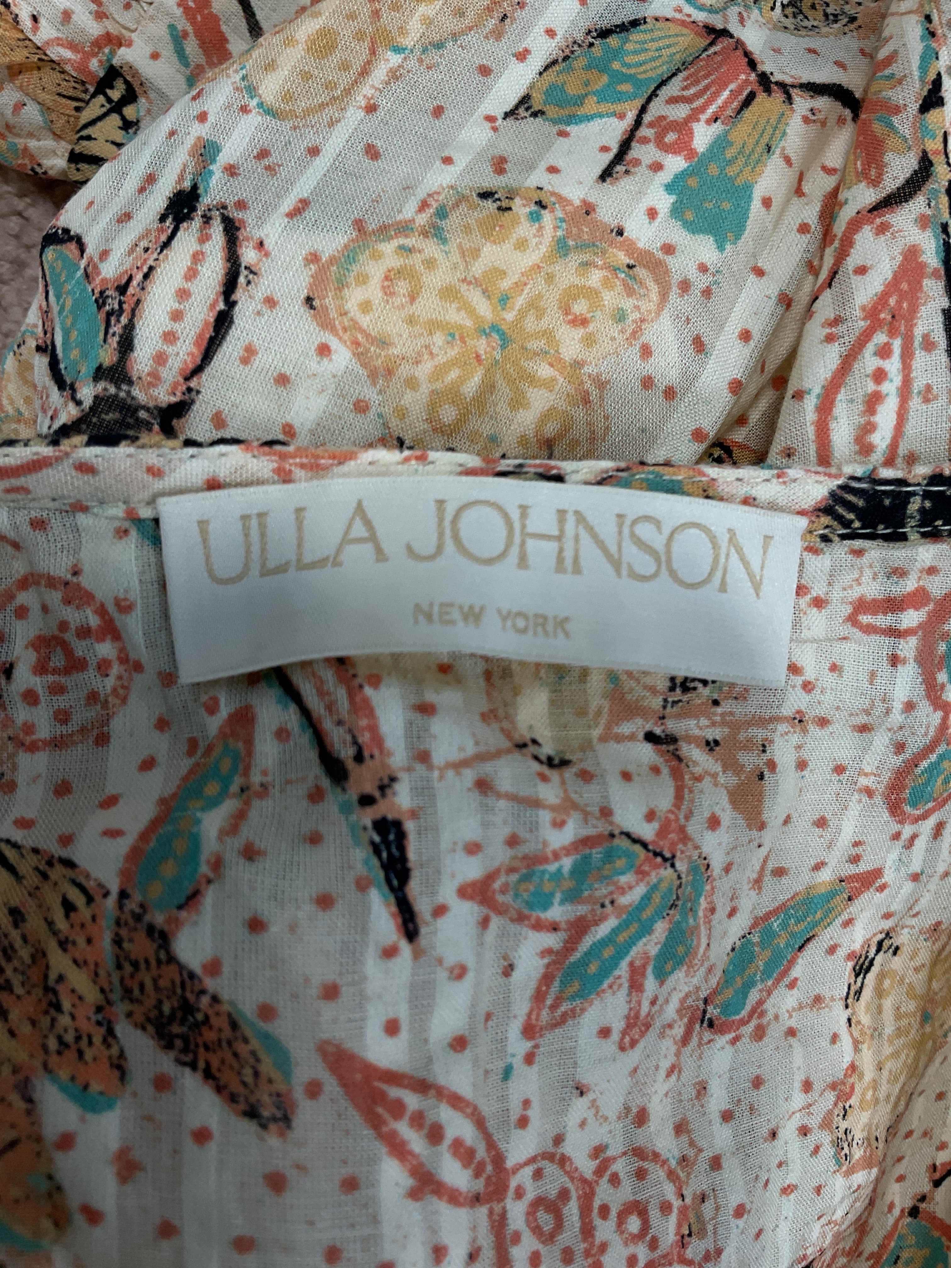 Angelica Dress In Pearl Flora - Image 3