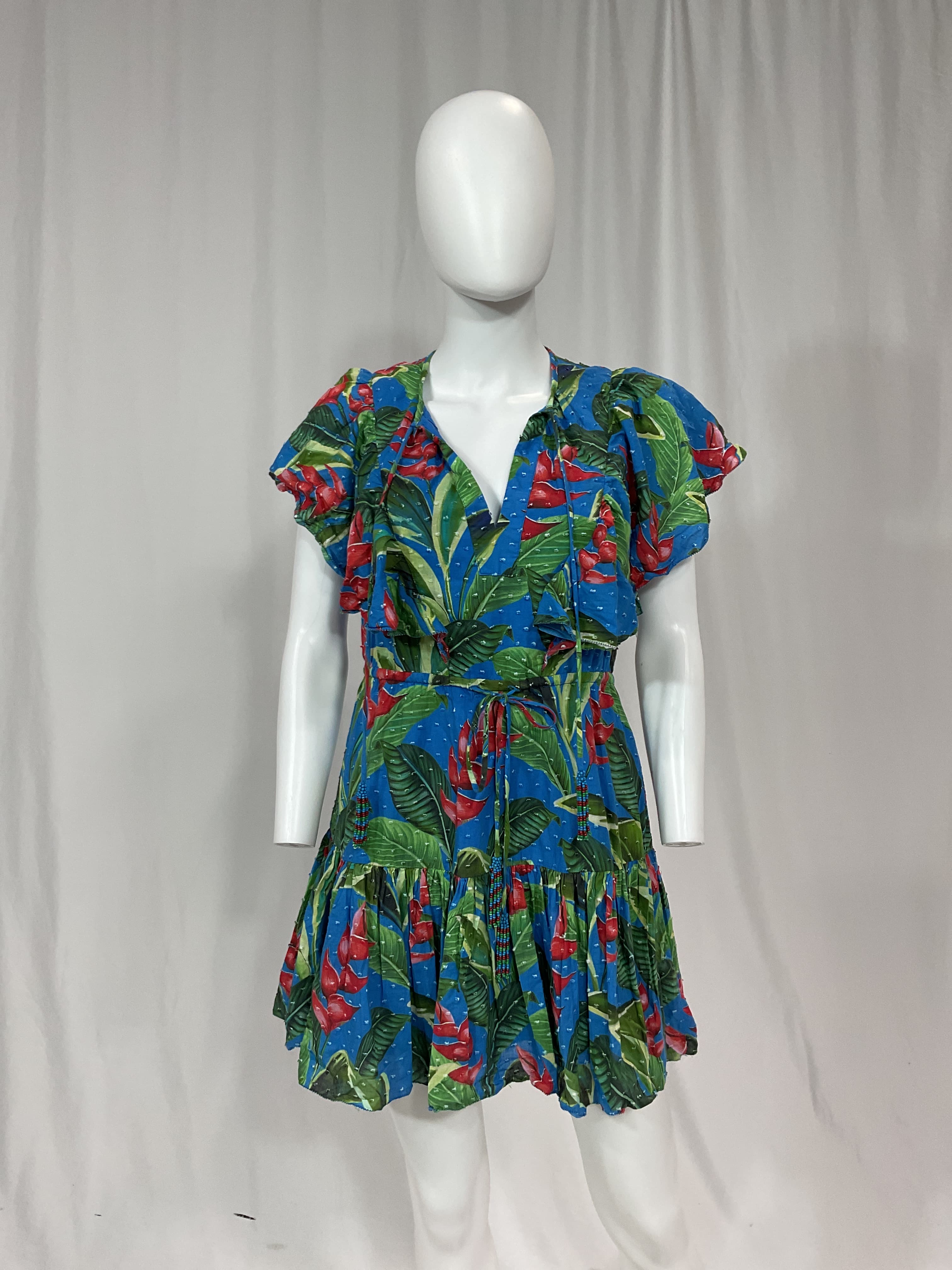 Dream Garden Mini A-Line Dress - Image 3