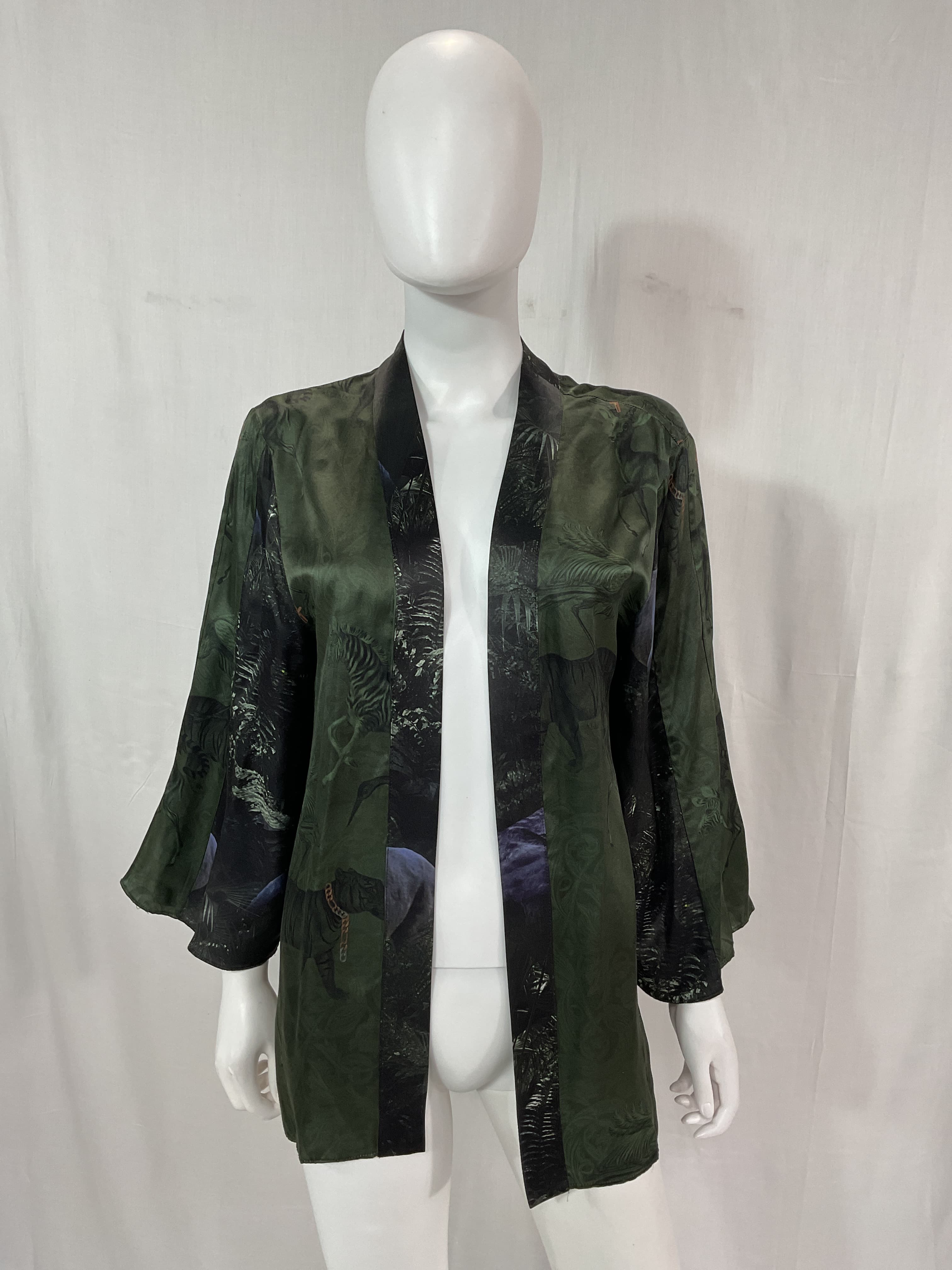 Casi Heidi Silk Blend Kimono - Image 2