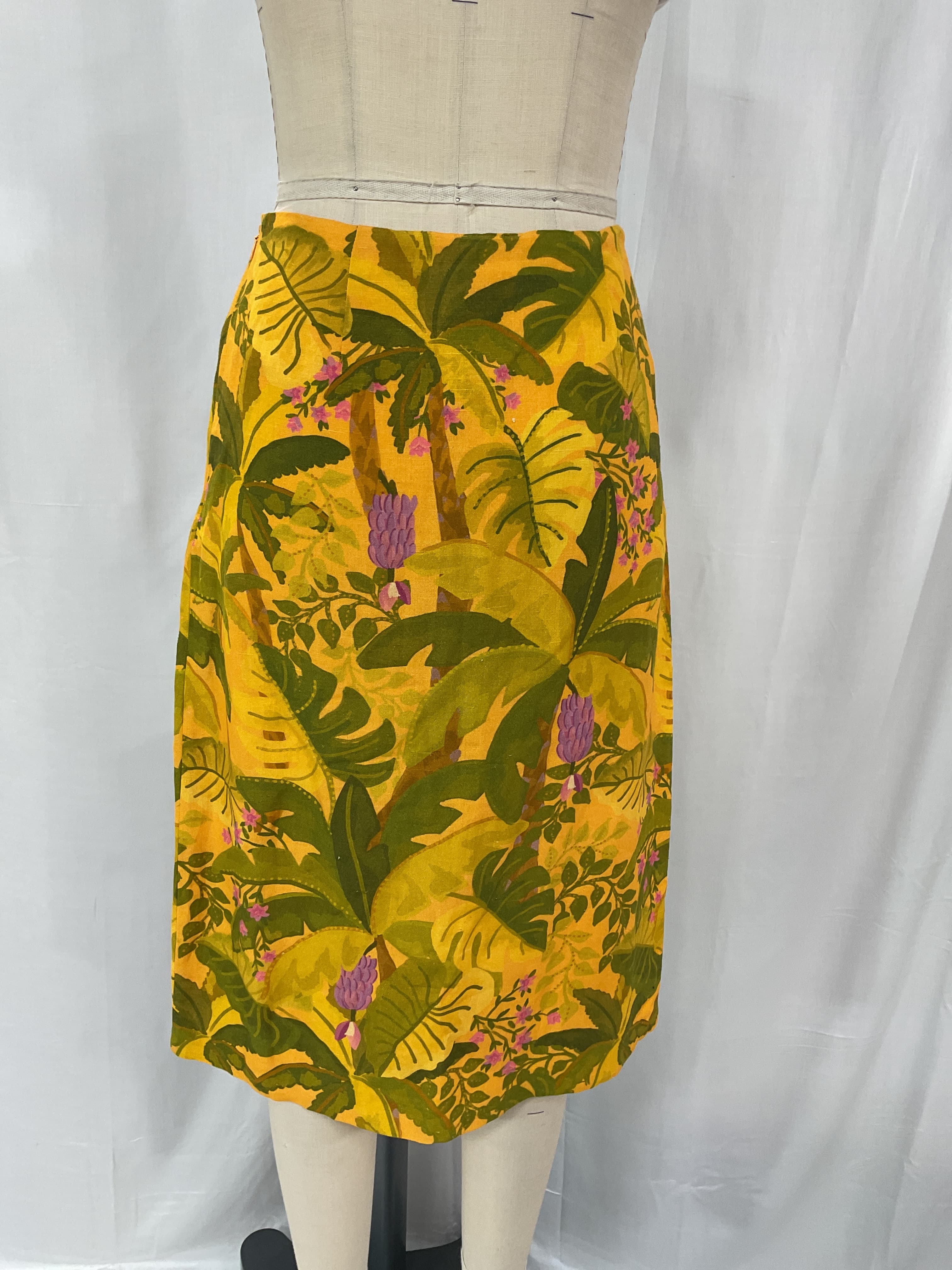 Banana Leaf Midi Skirt - Image 2