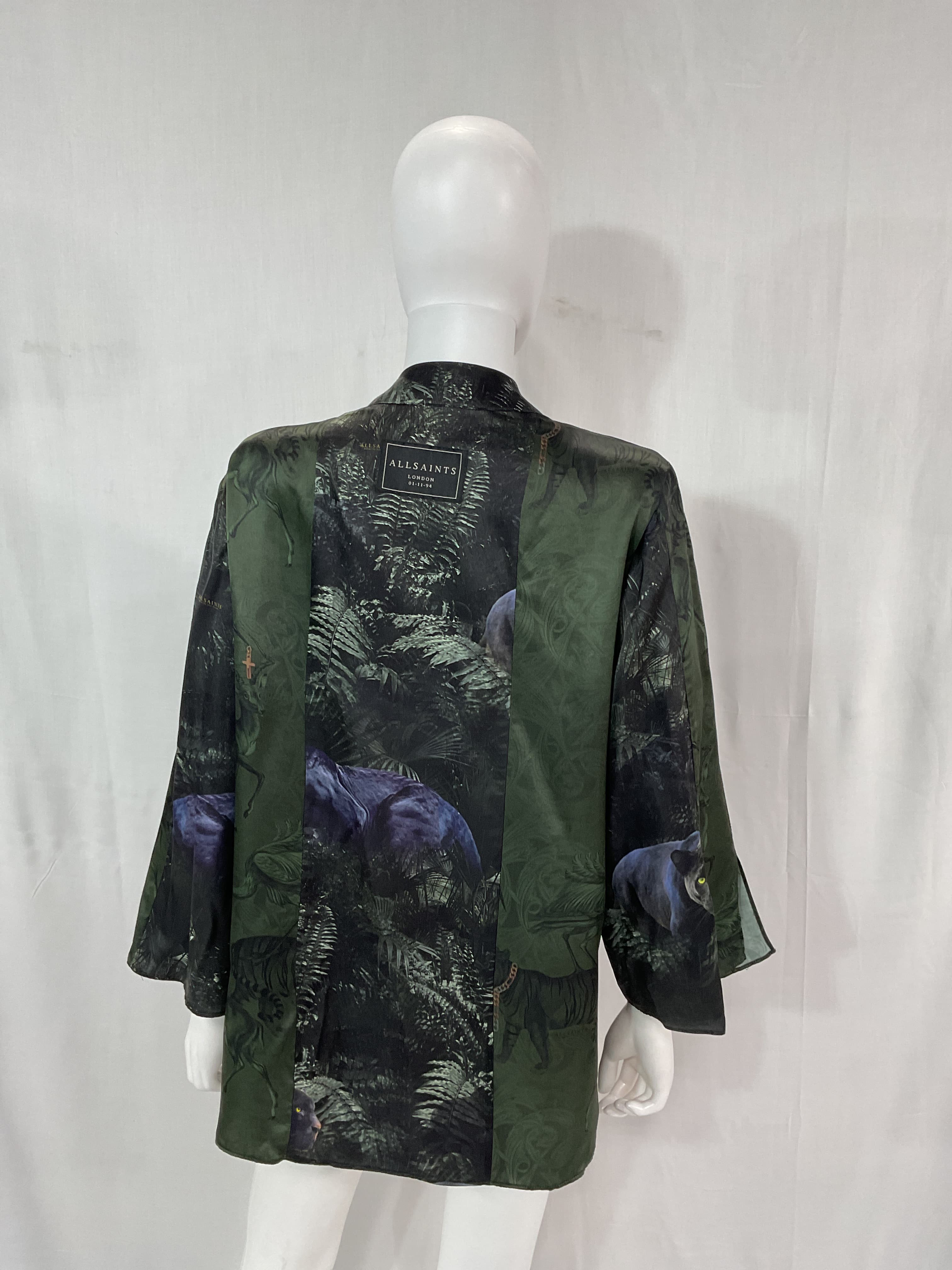 Casi Heidi Silk Blend Kimono - Image 3