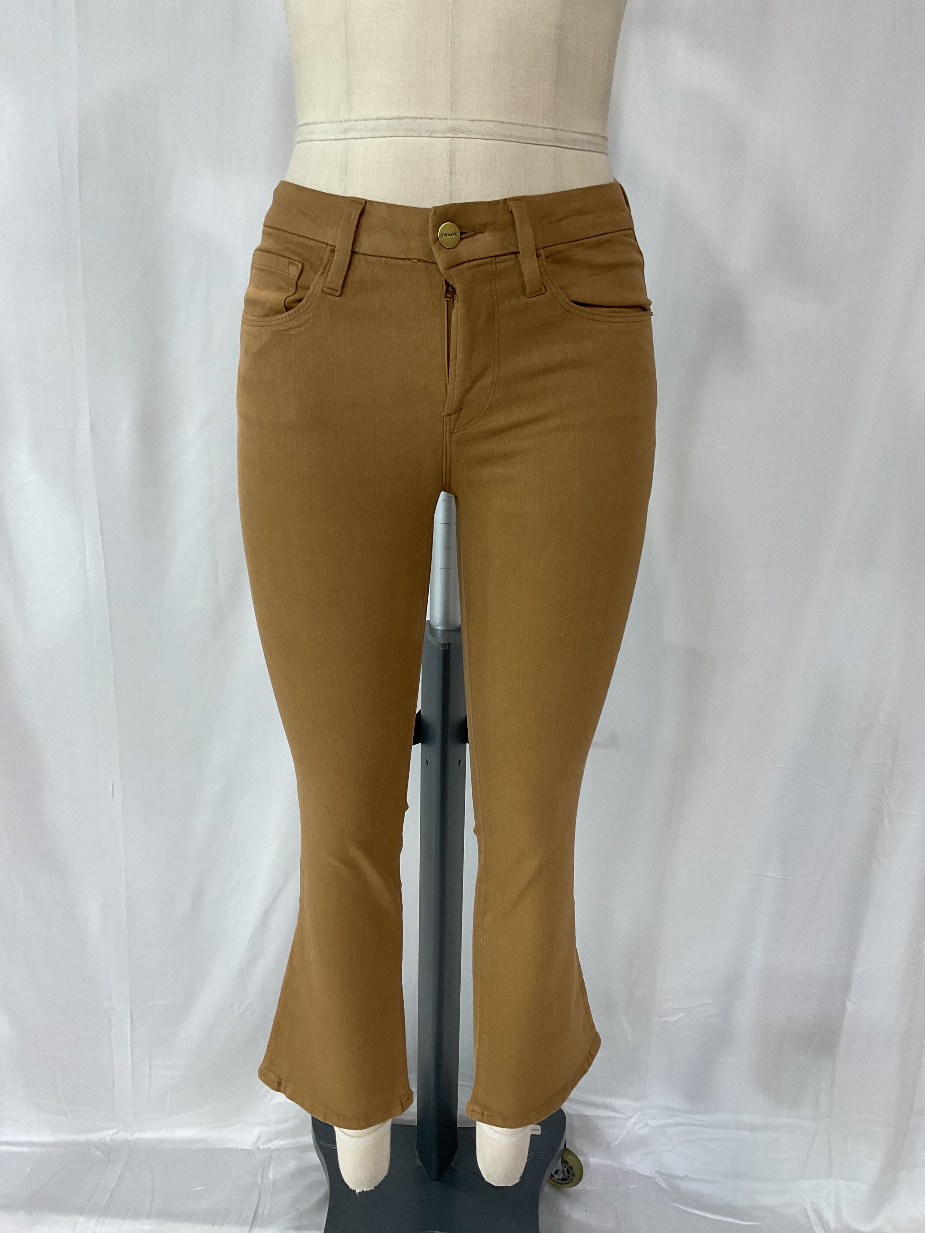 Le Crop Mini Boot Coated Jeans - Image 2