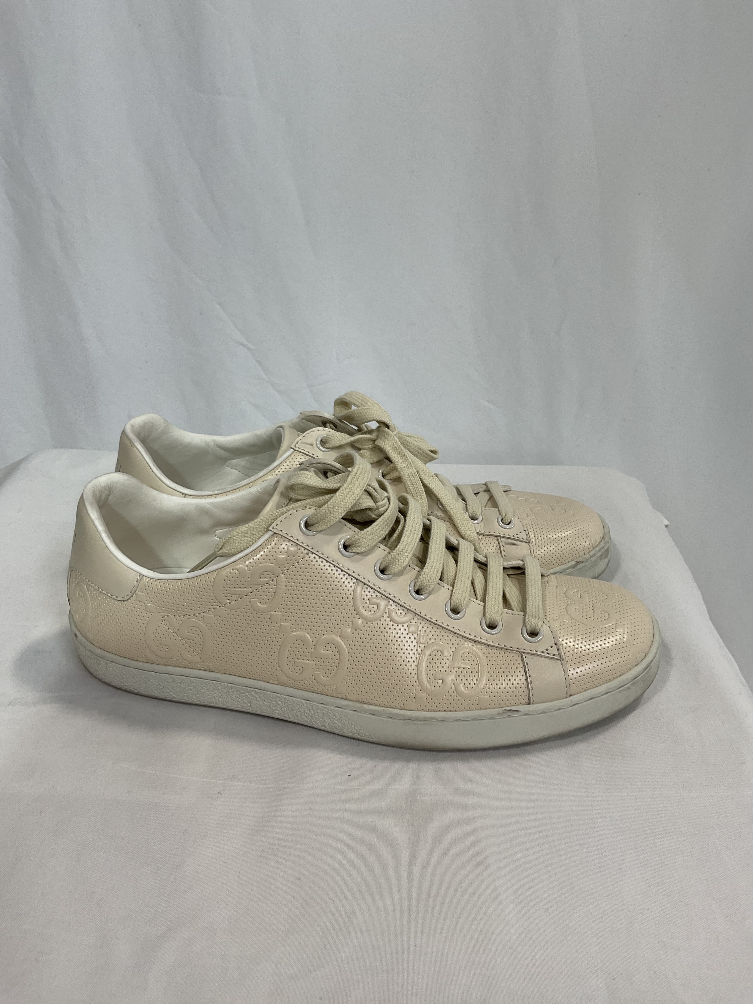 Women's Gg Embossed Ace Sneaker - Image 3