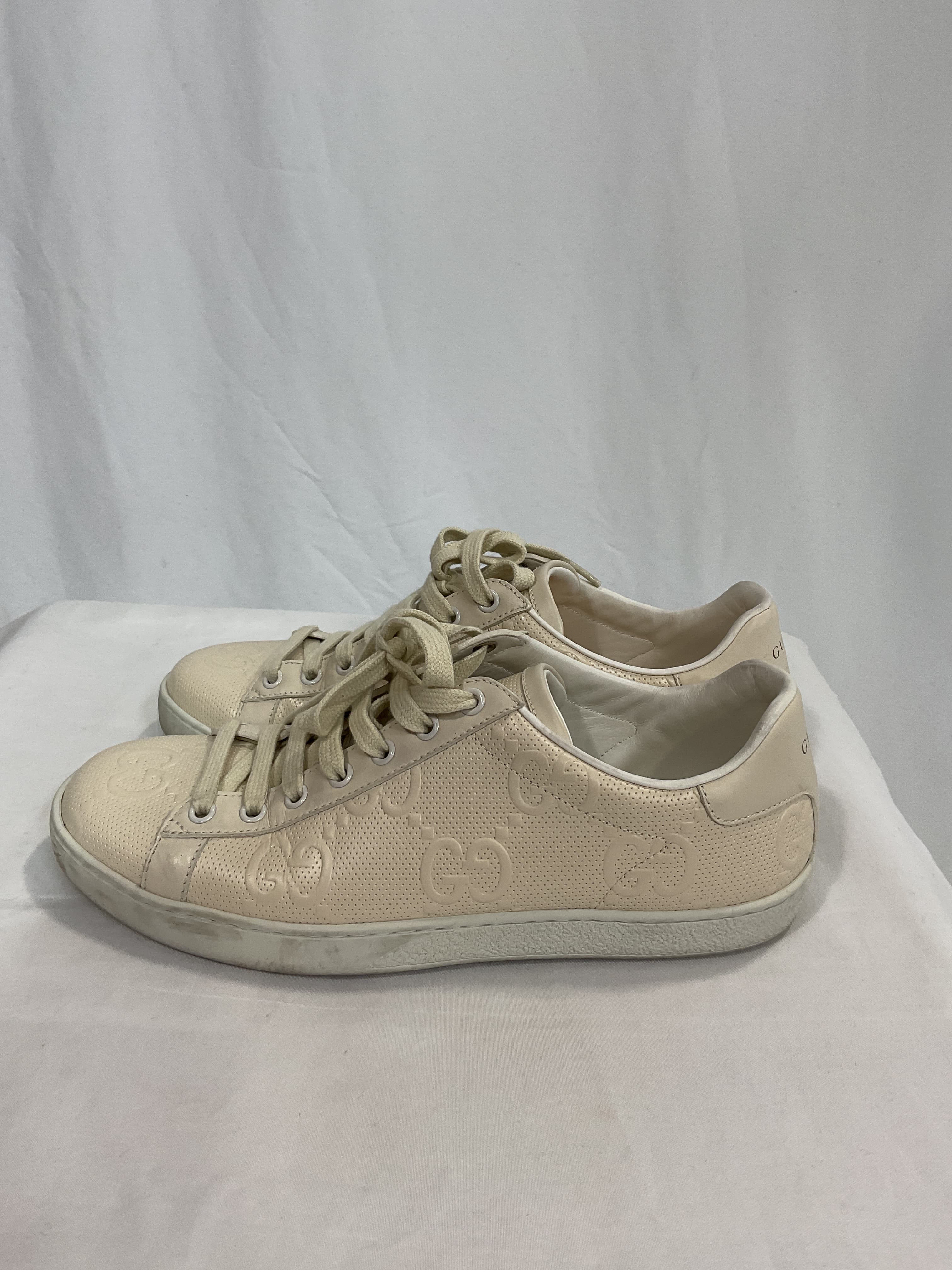 Women's Gg Embossed Ace Sneaker - Image 4