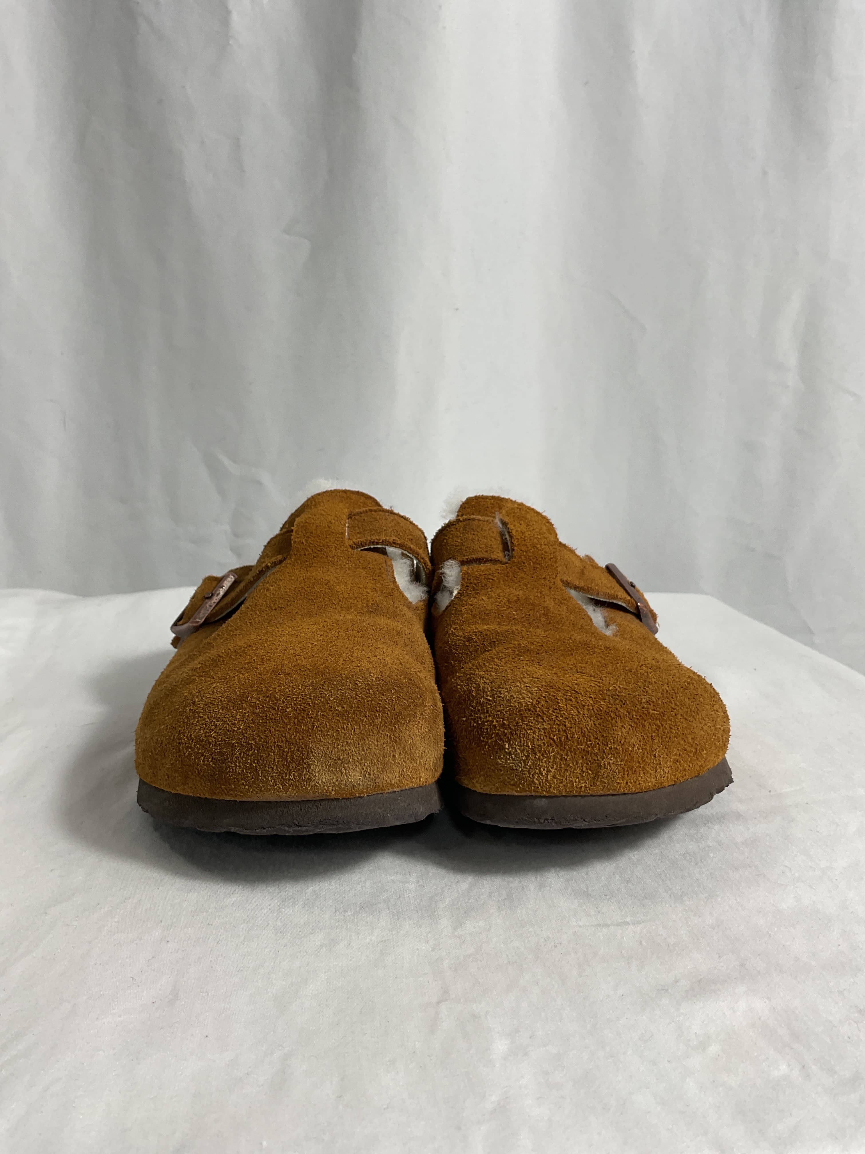 Birkenstock Suede Boston Clogs - Image 2