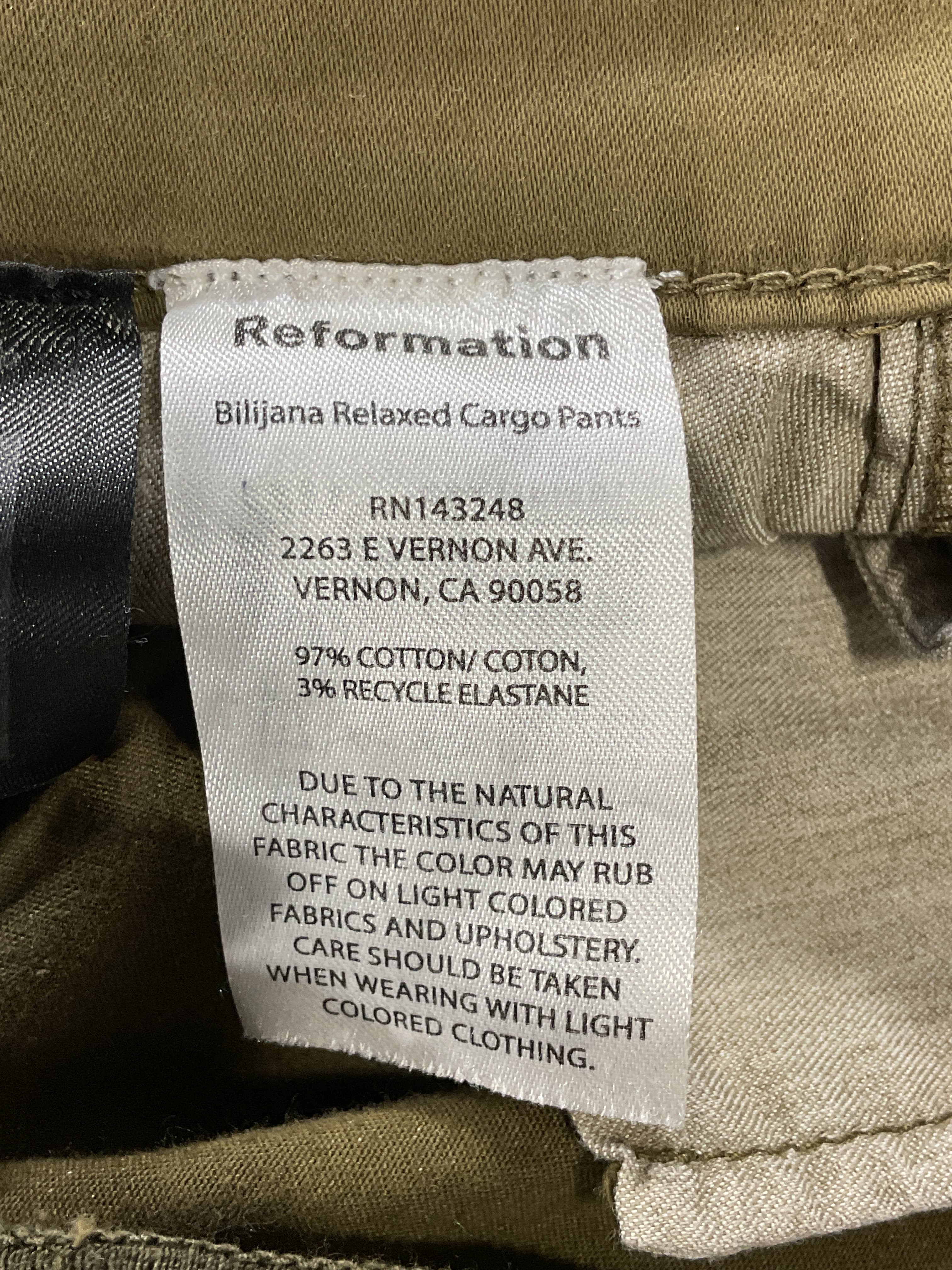 Landy Wide Leg Cargo Jeans - Image 2