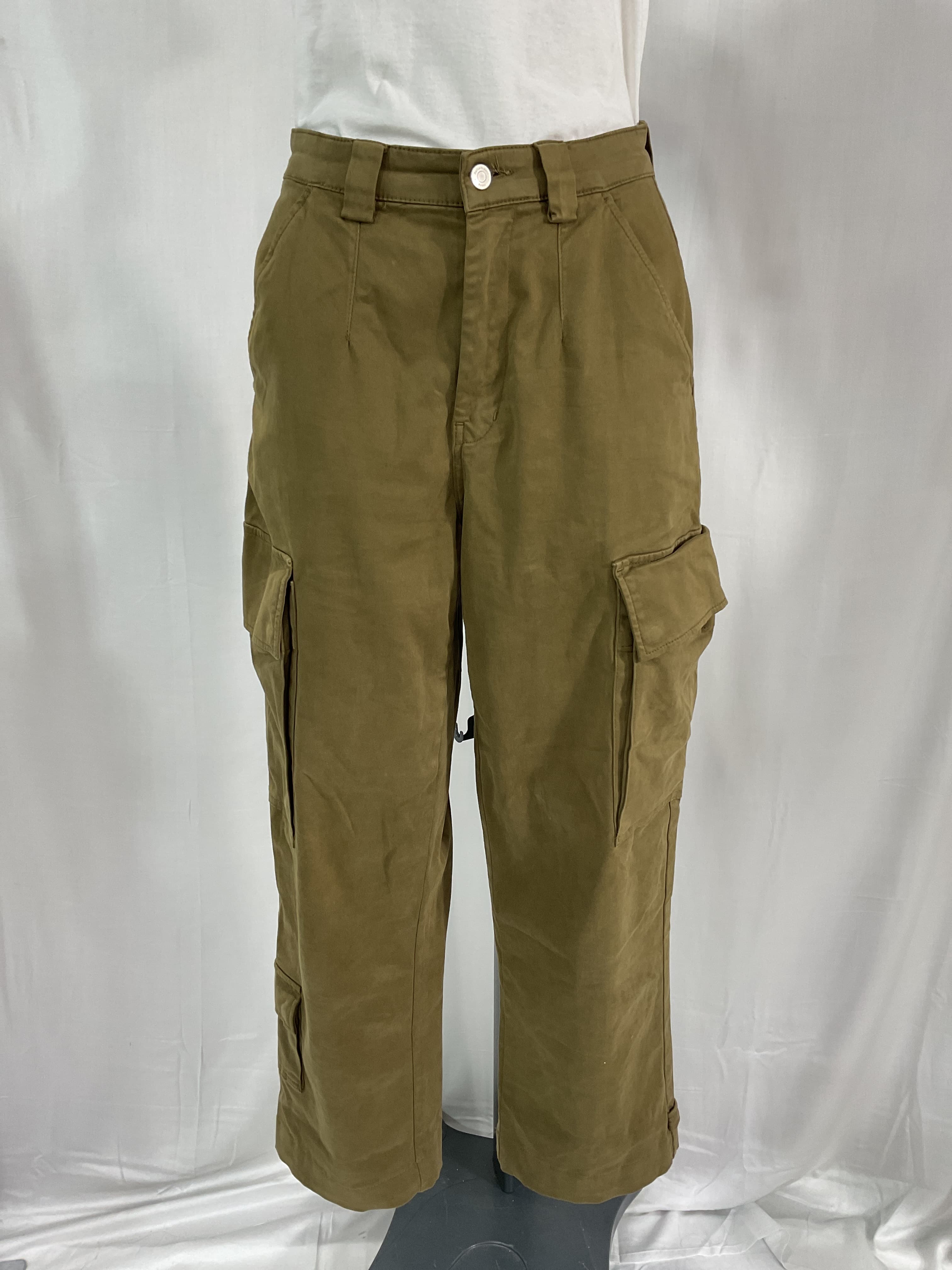 Landy Wide Leg Cargo Jeans - Image 4