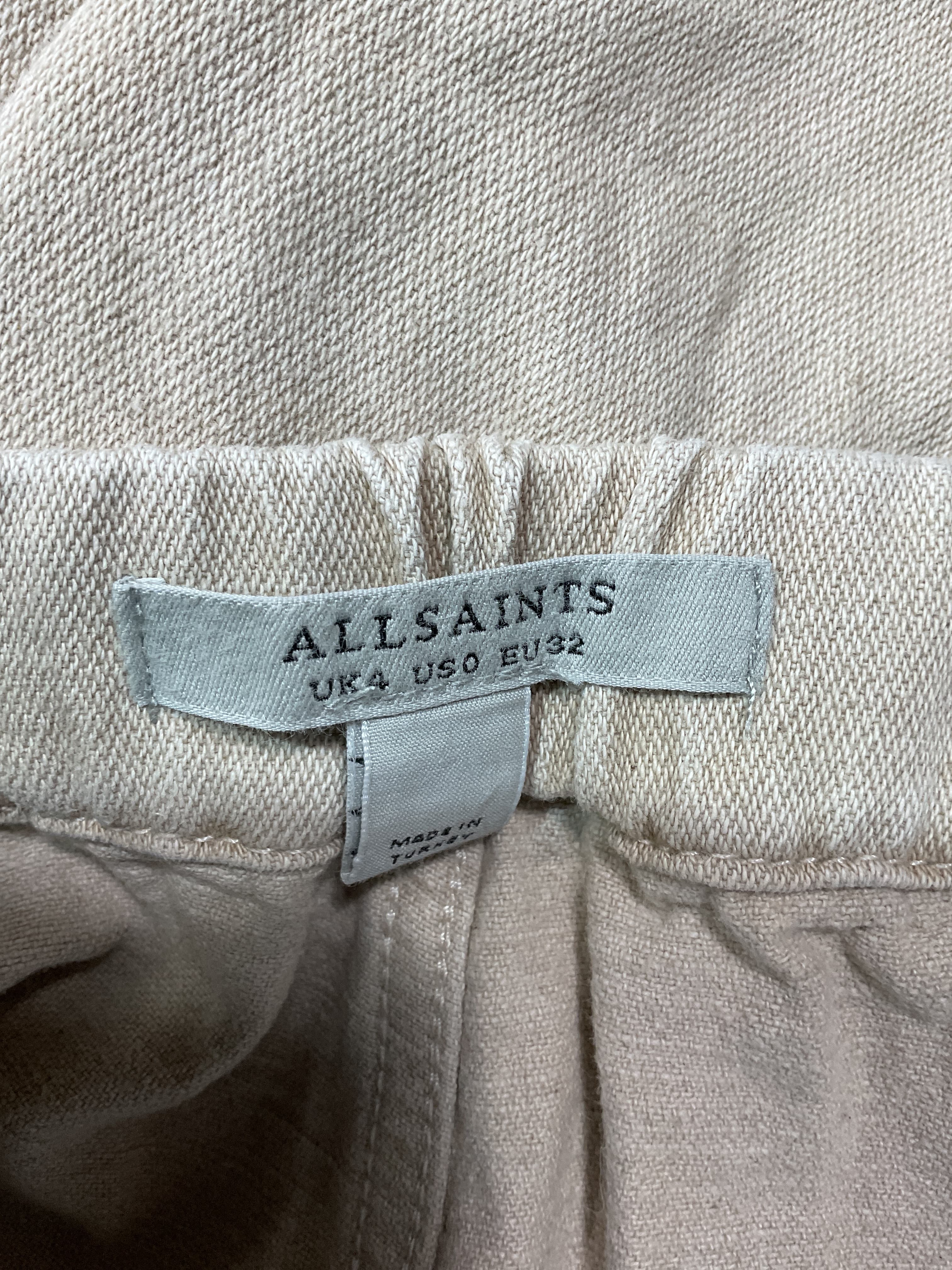 Frieda Denim Trouser In Natural - Image 3