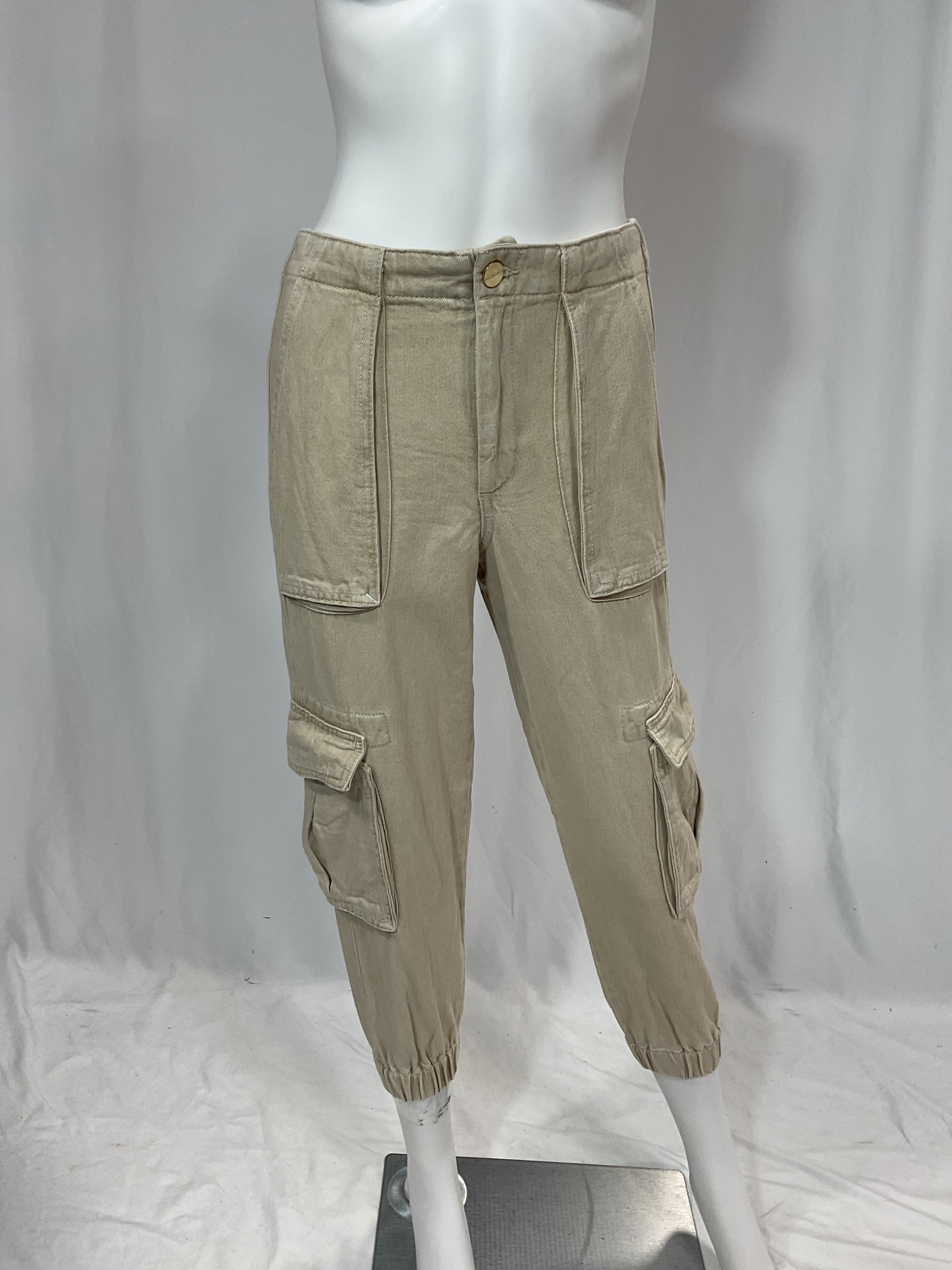 Frieda Denim Trouser In Natural - Image 4