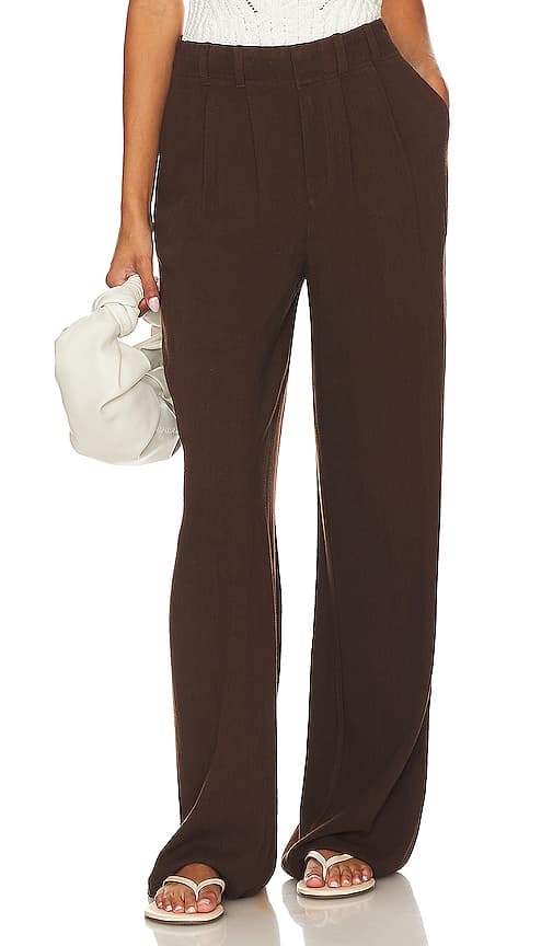 Rhodes Pant In Espresso Bean - Image 1