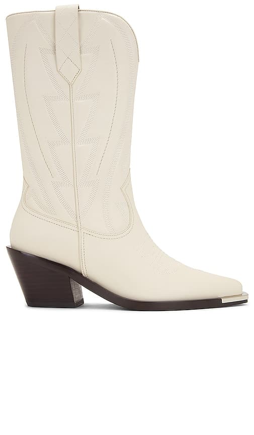 Nevery Boot In Off White - Image 1