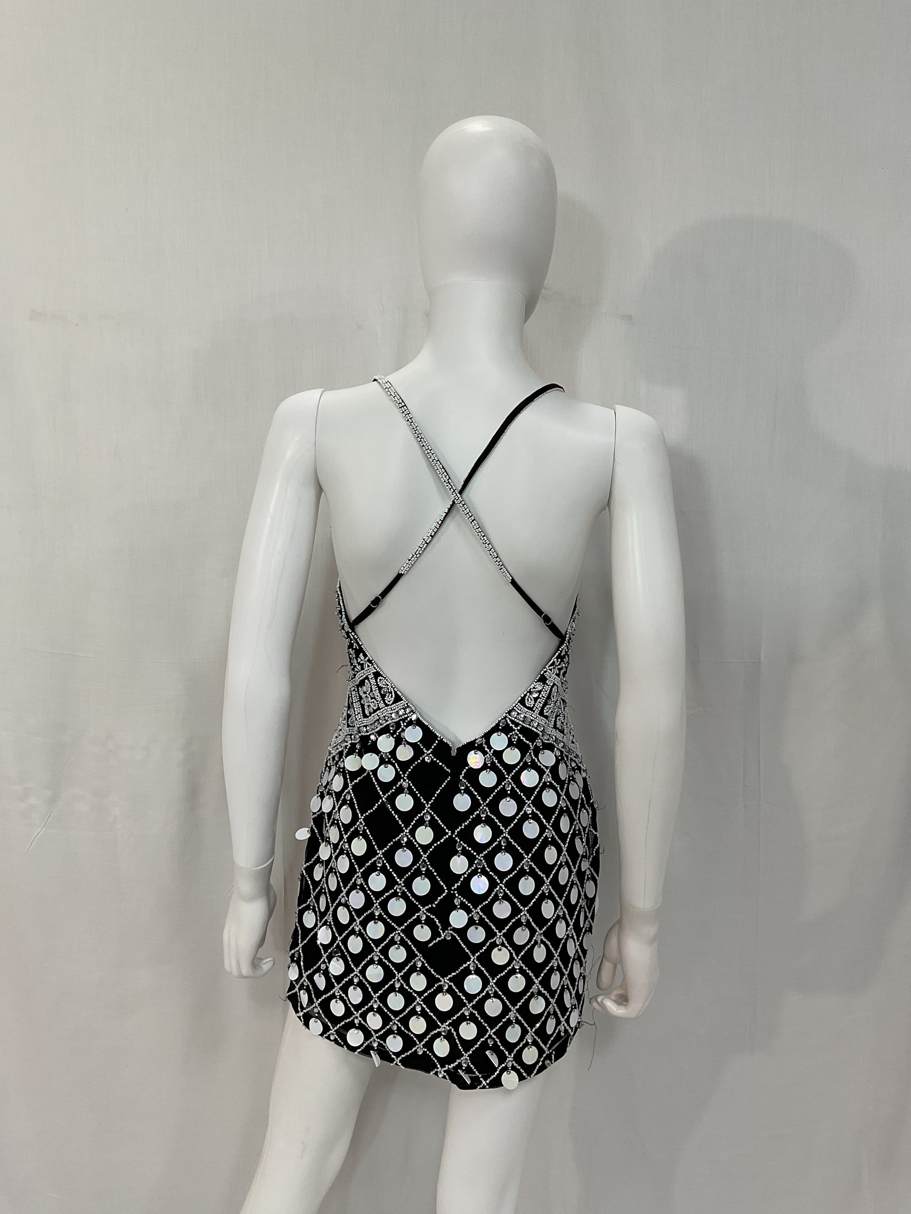 Cirie Embellished Mini Dress - Image 2
