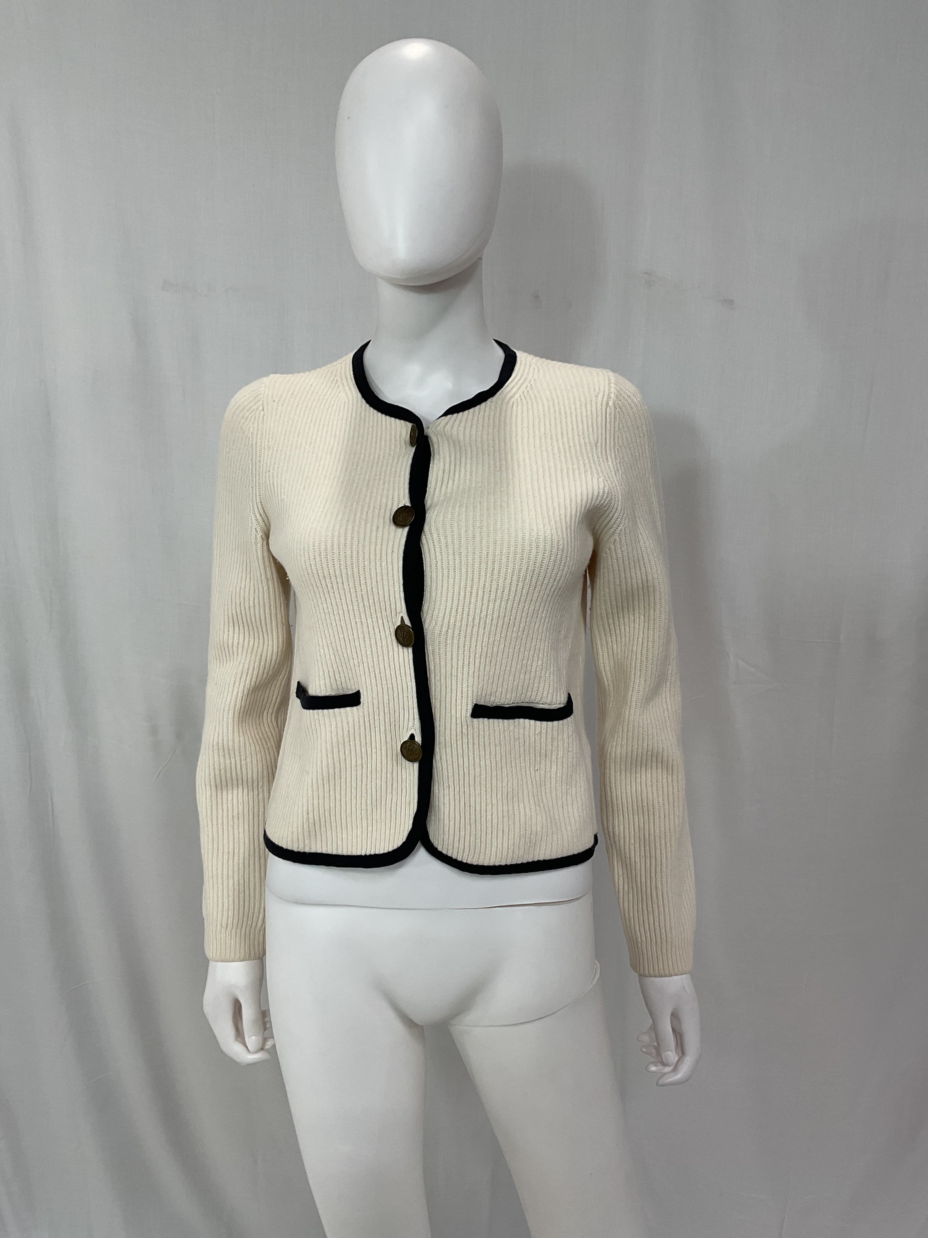 Nancy Cardigan In Ivory - Image 2