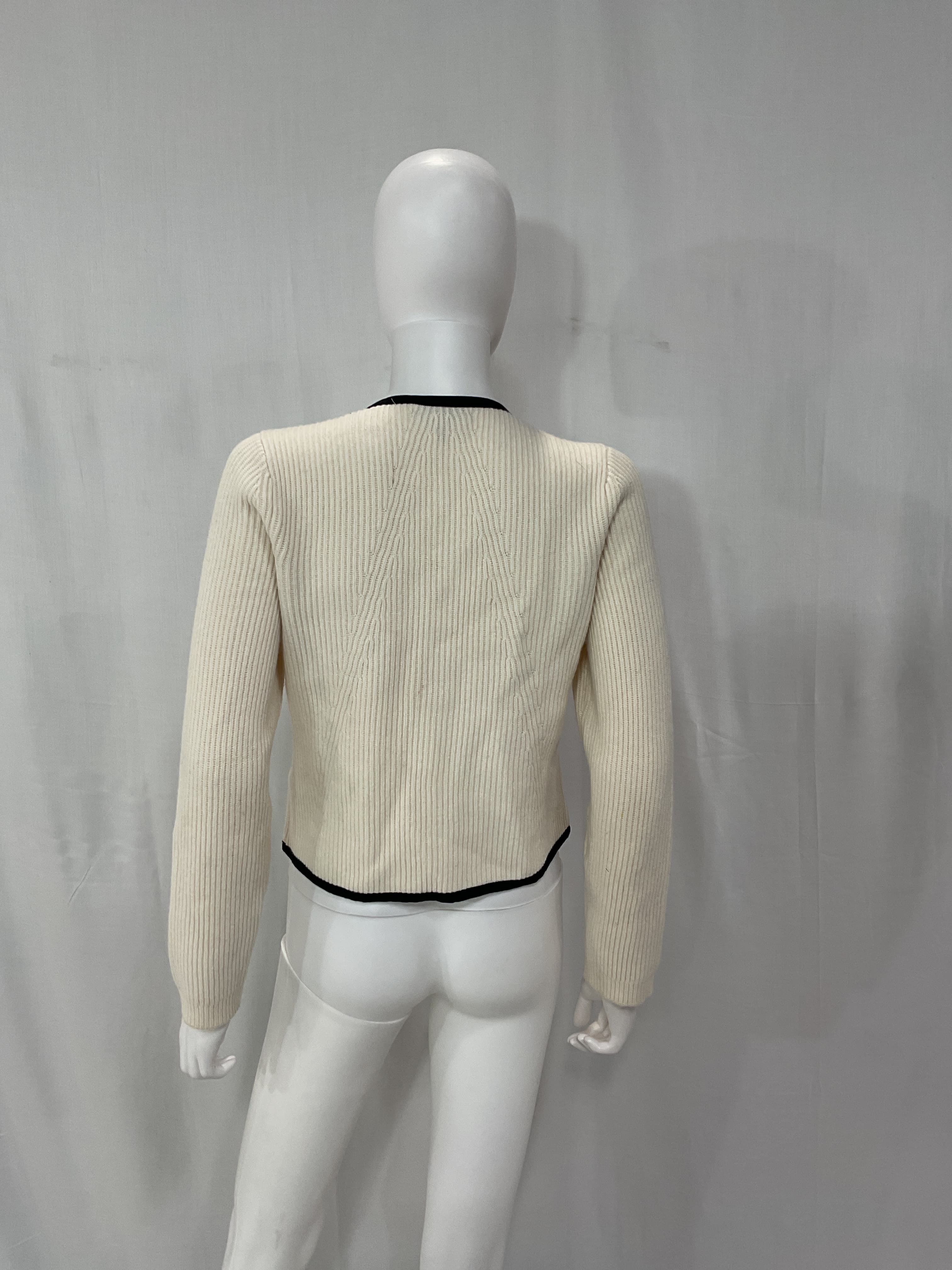 Nancy Cardigan In Ivory - Image 4