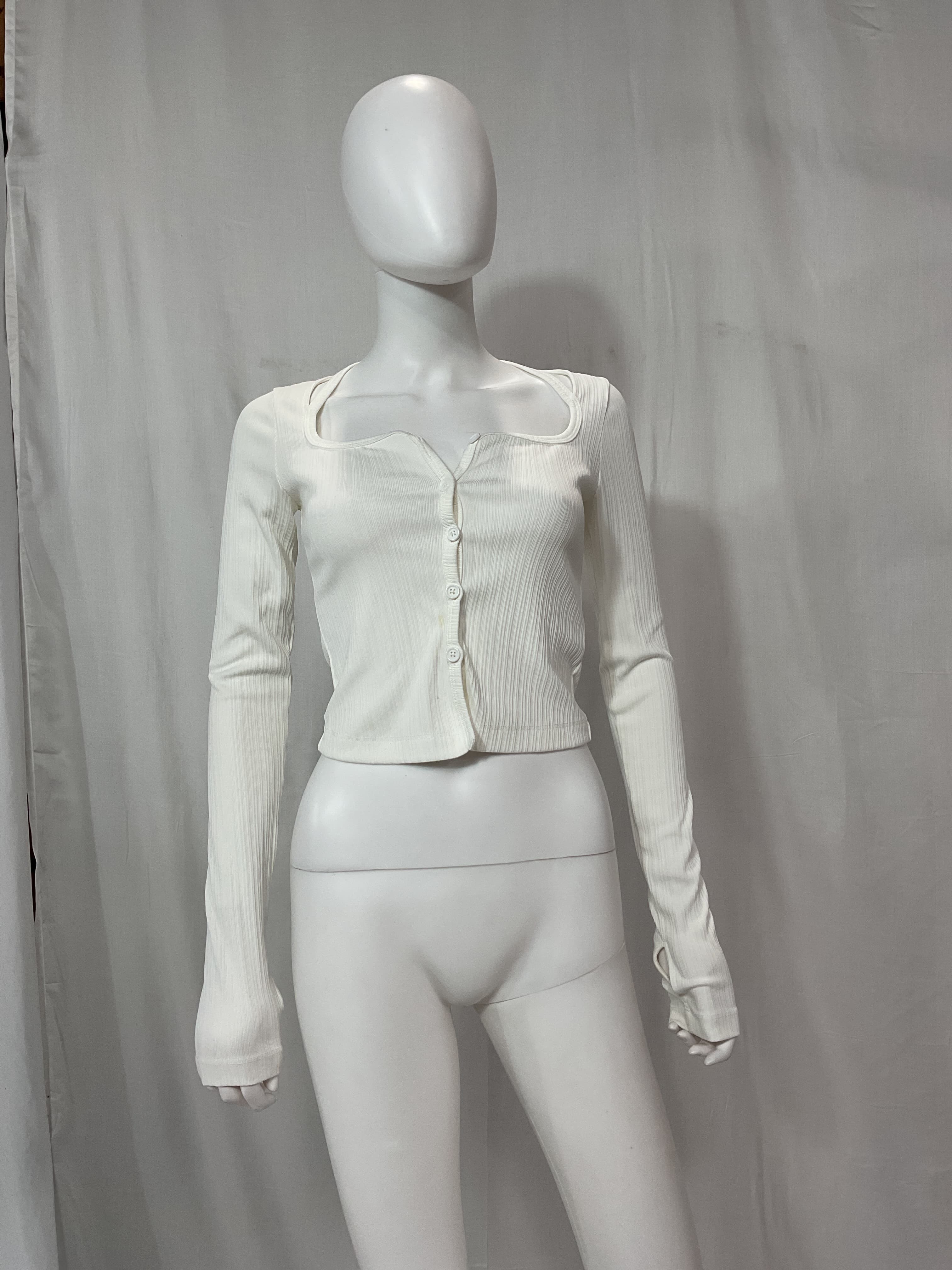 Square Neck Cardigan - Image 4