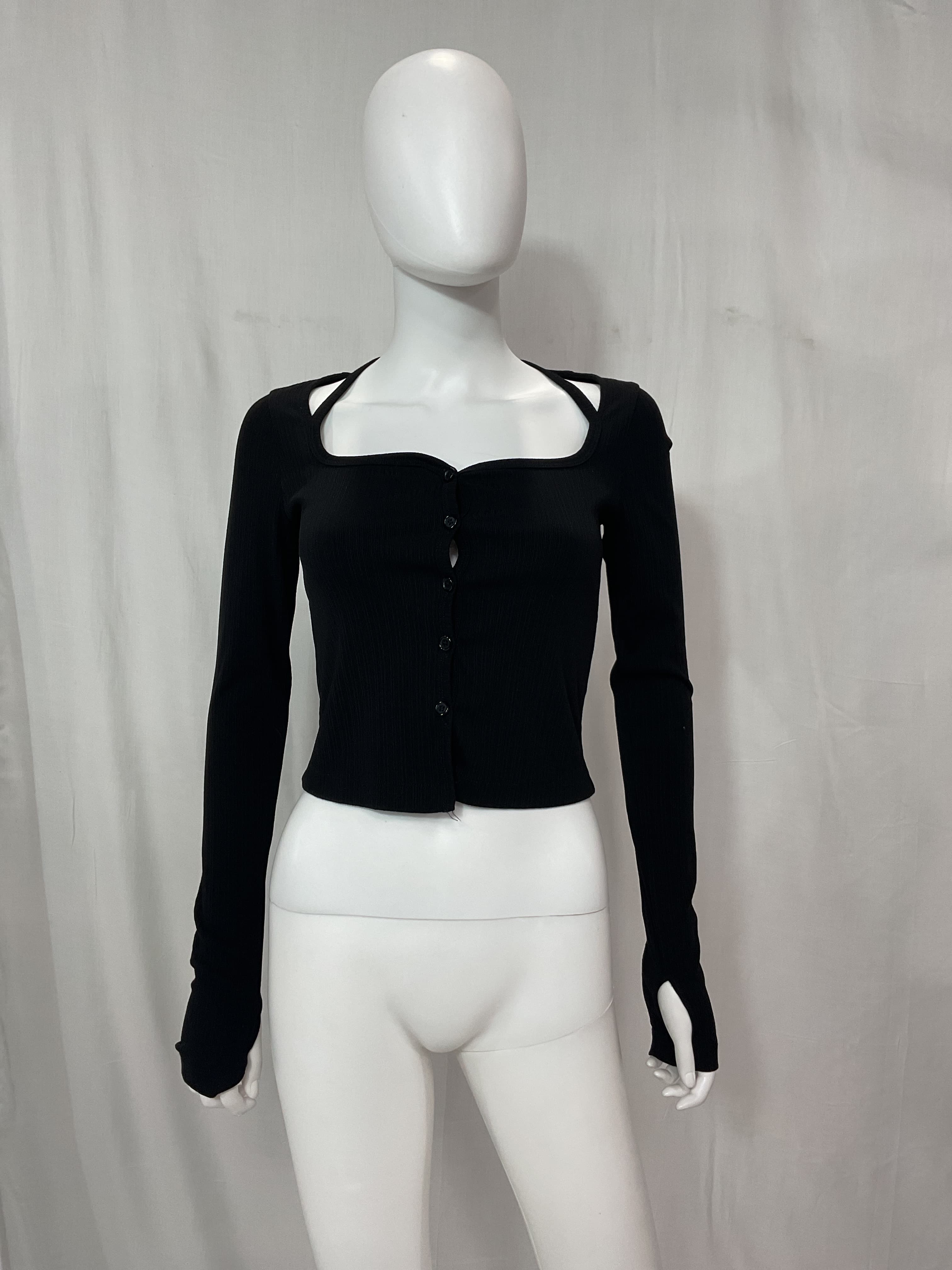 Square Neck Cardigan - Image 2