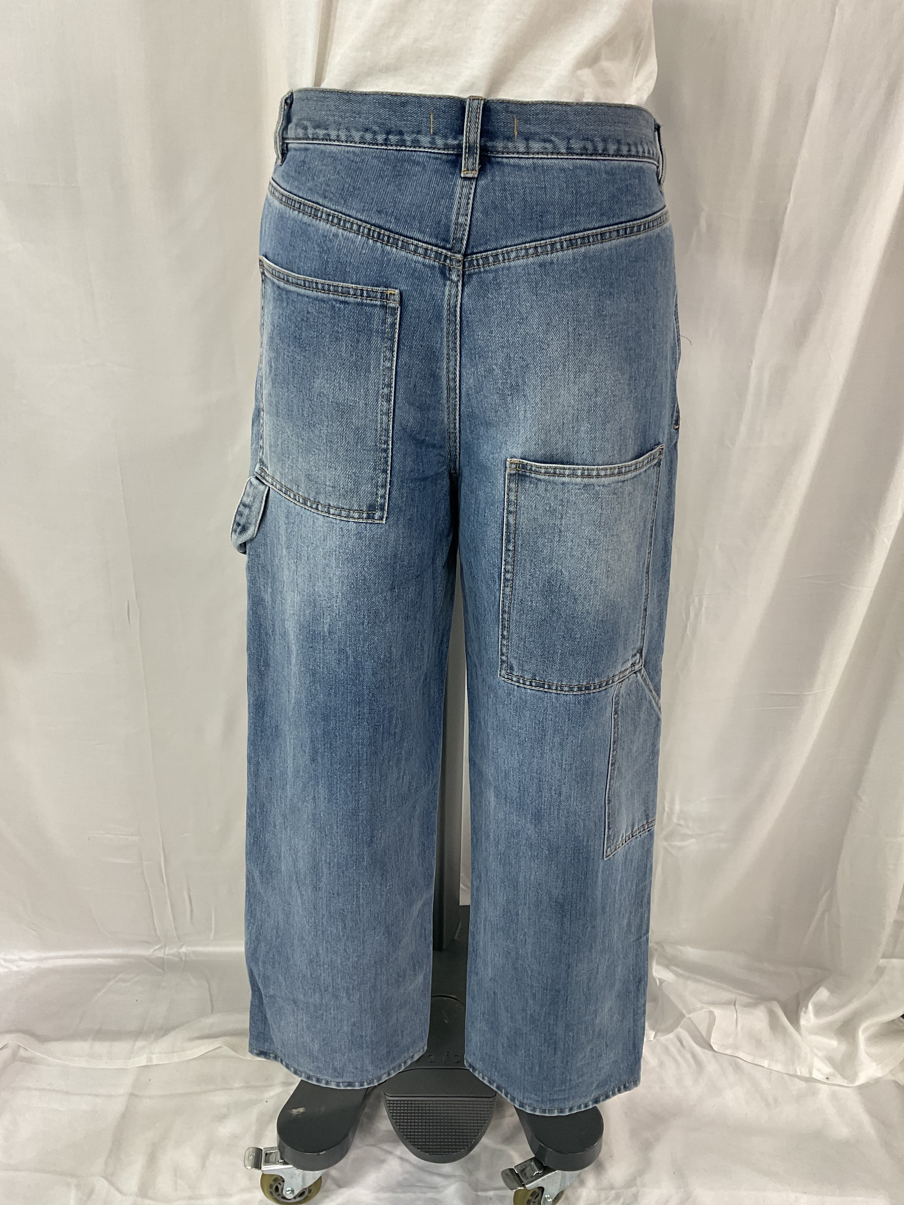 High-Rise Wide Leg Jeans - Image 3