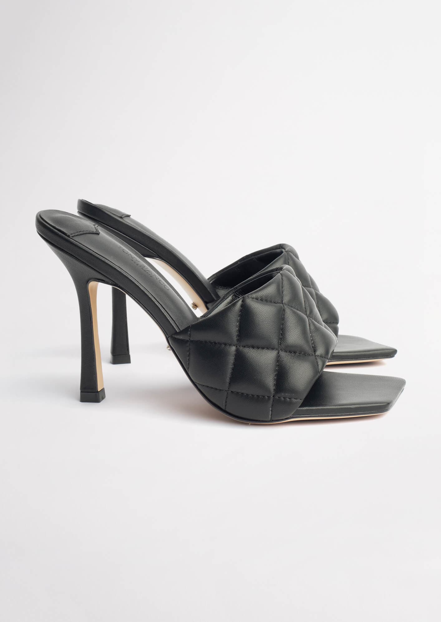 Betty Black Sheep Nappa 10.5cm Heels - Image 1