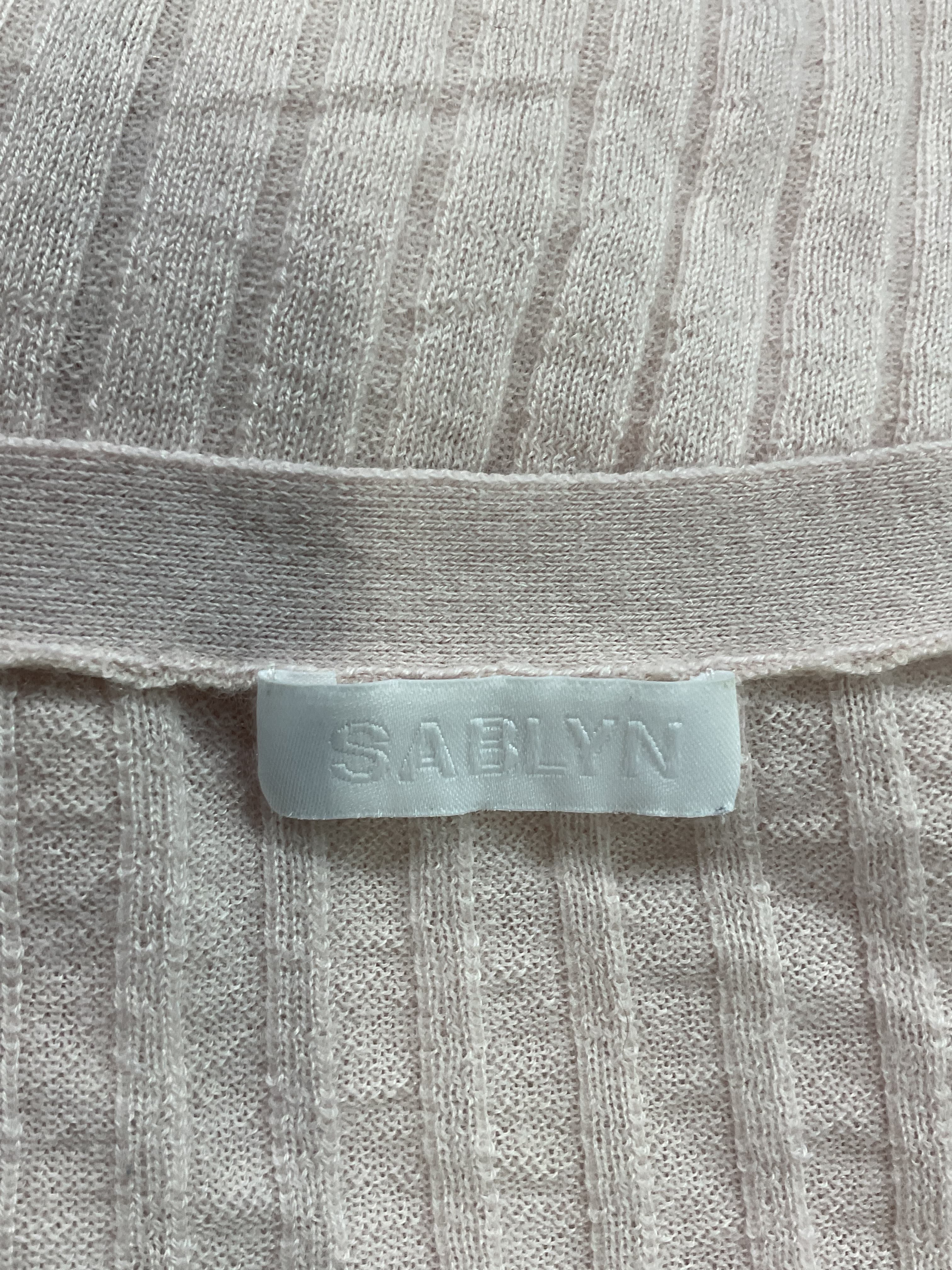 Sablynliliana V-Neck Cardigan In Mallow - Image 3