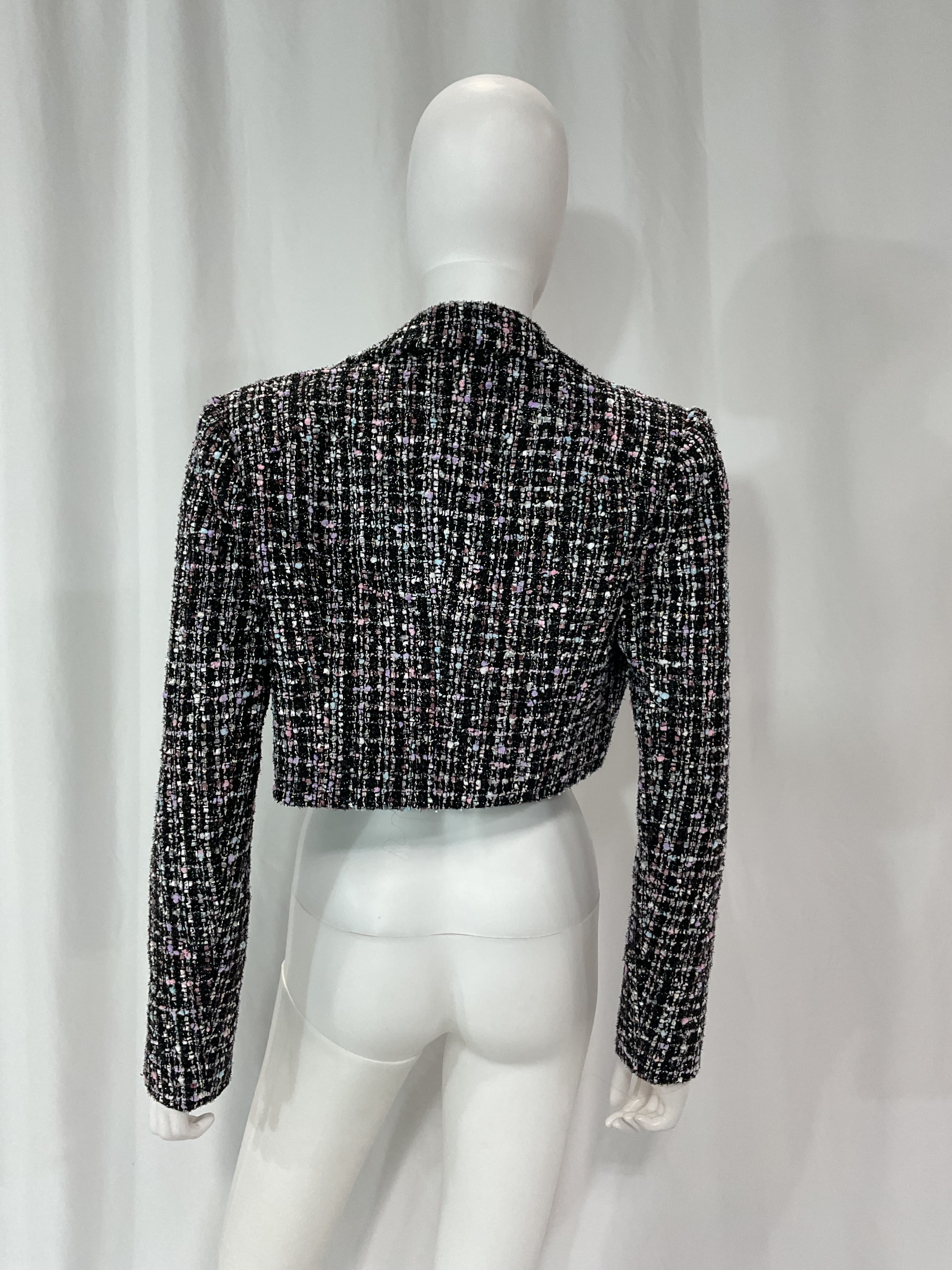 Alicia Blazer In Black Multi - Image 3
