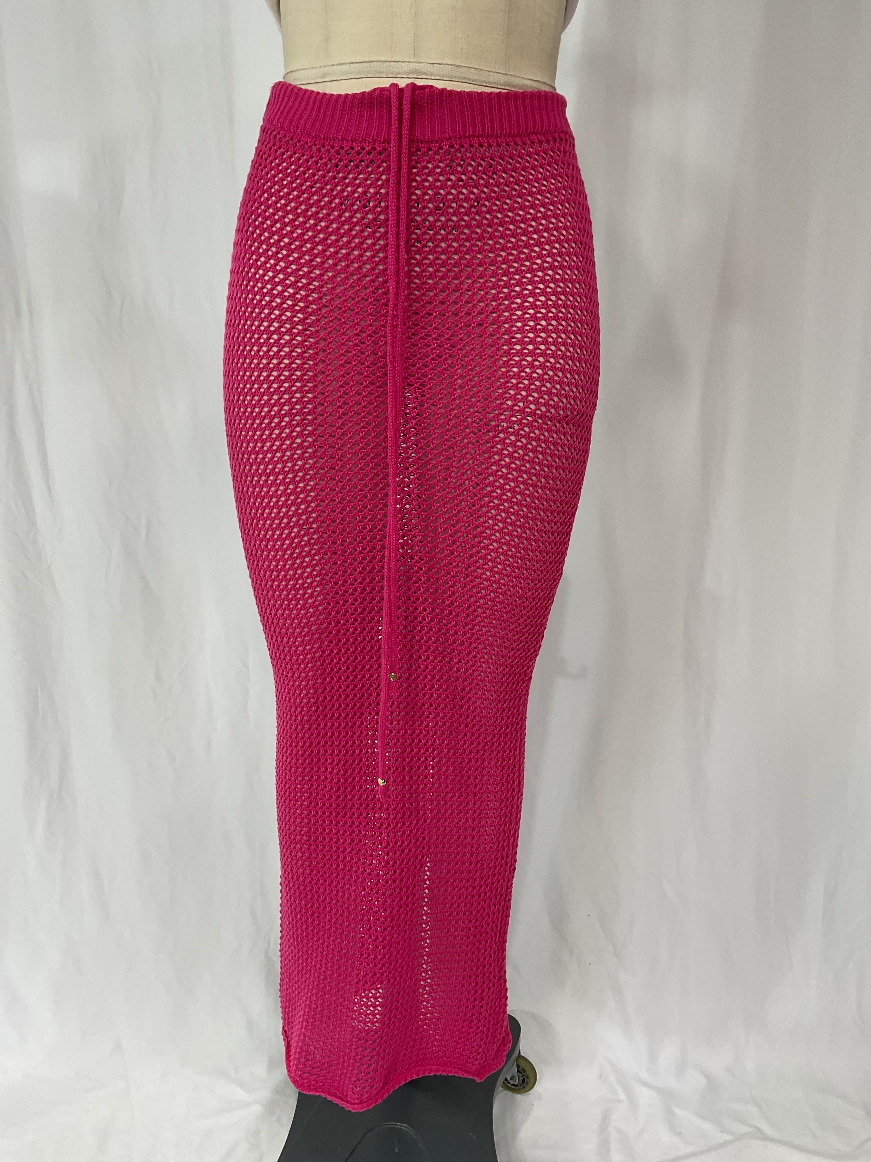 Aria Skirt In Hot Pink - Image 3