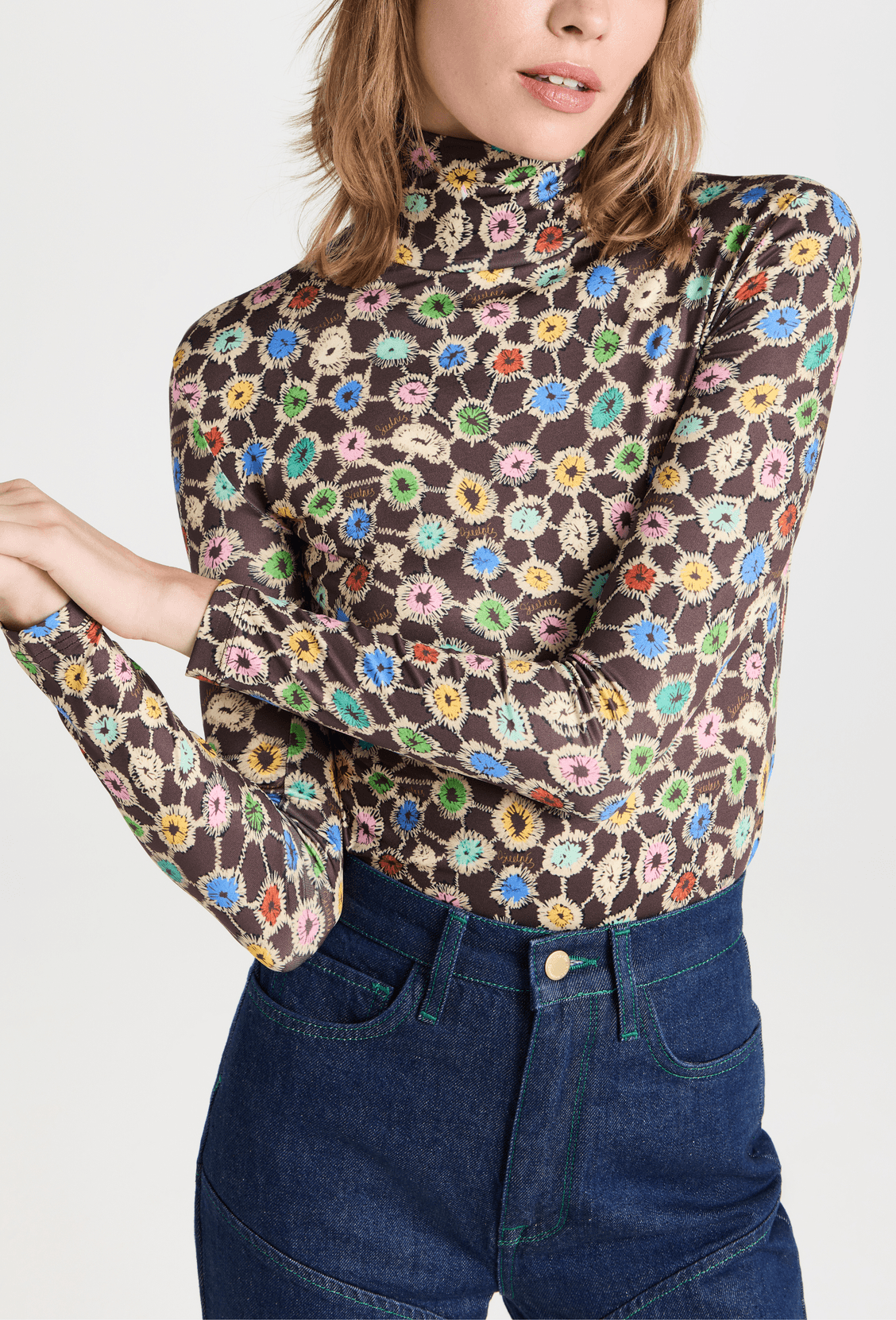 Cody Turtleneck Top - Image 1
