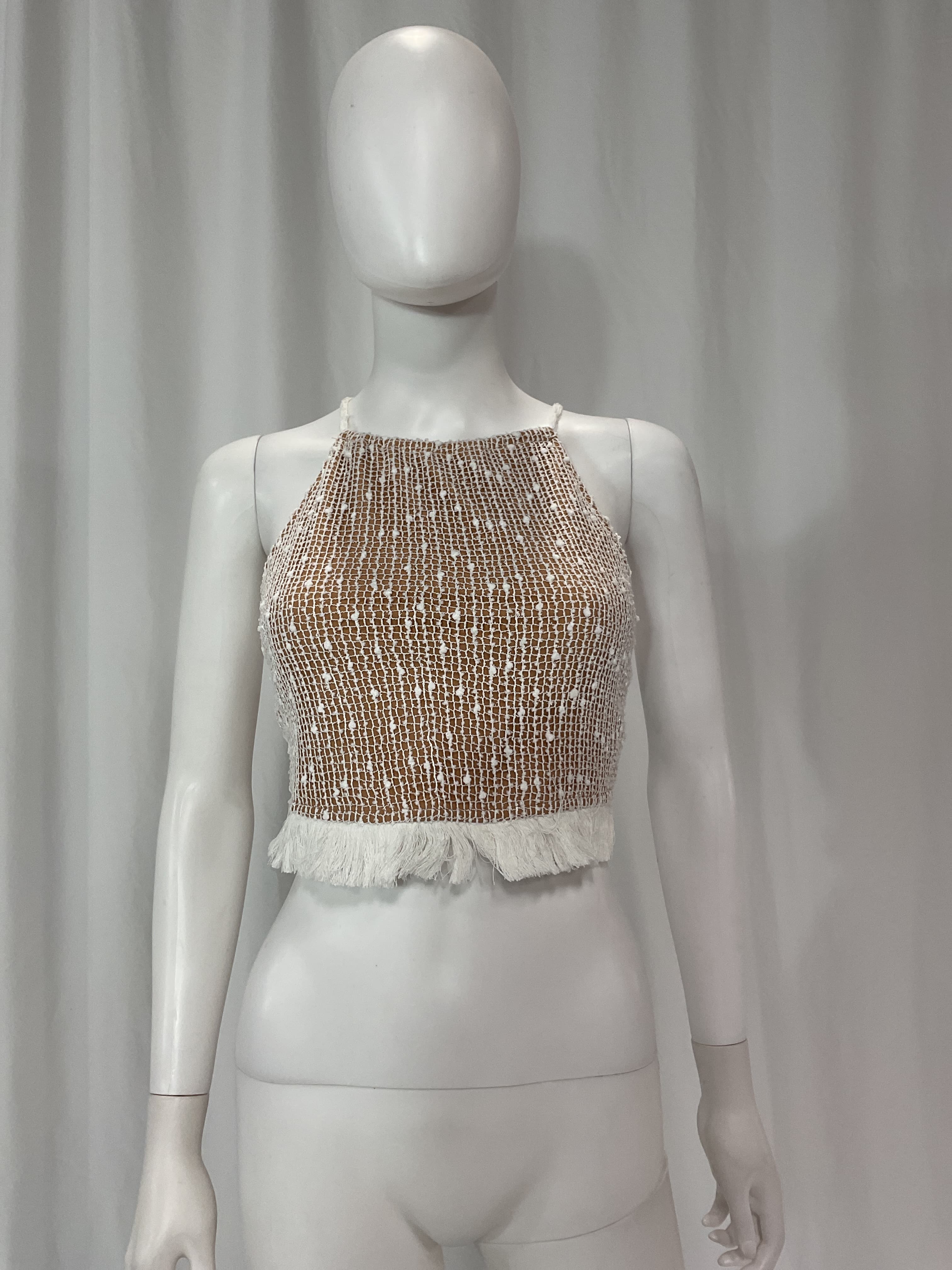 Michael Costello X Revolve Noomi Top In Ivory - Image 3
