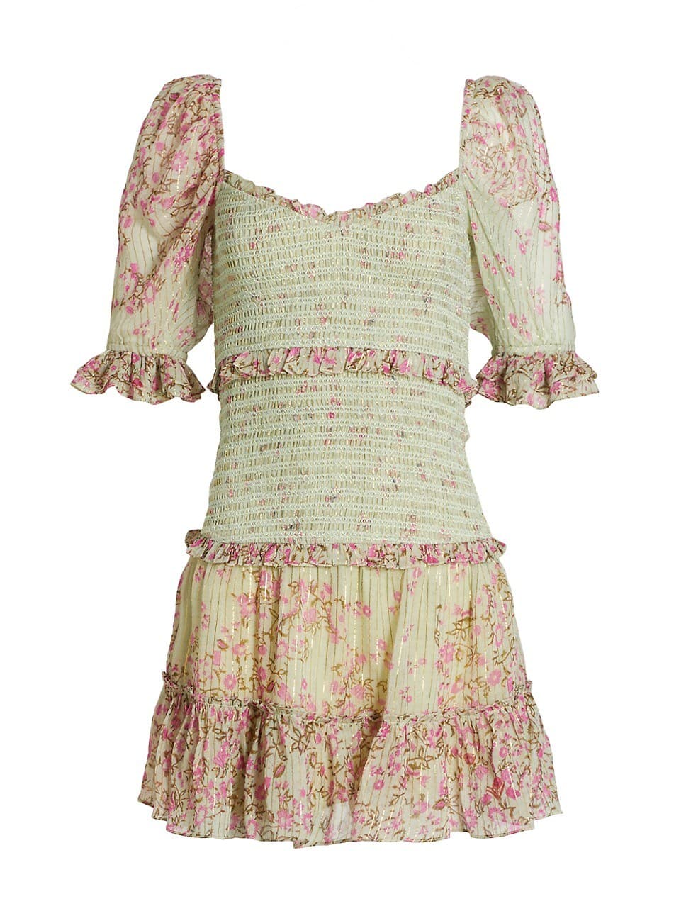 Tiered Mini Dress - Image 1