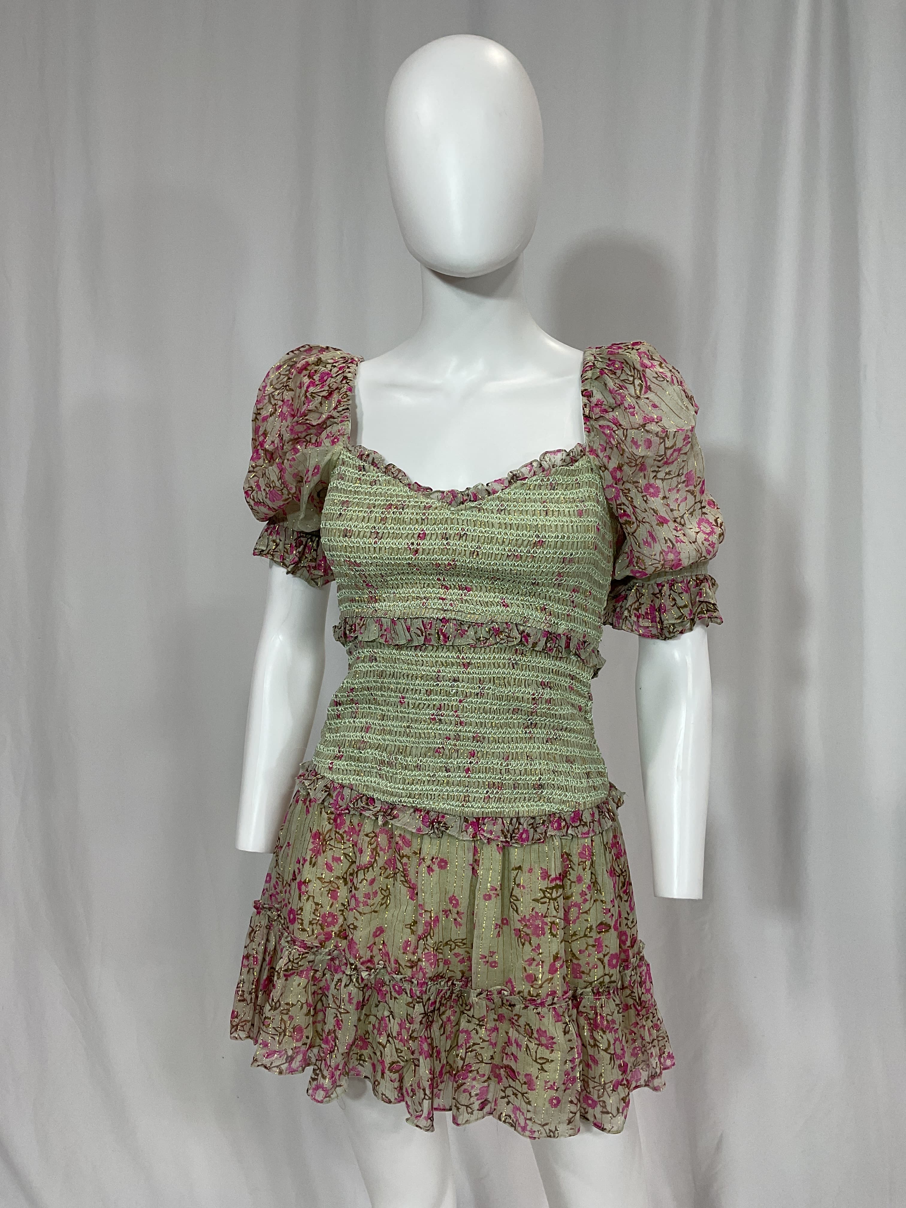Tiered Mini Dress - Image 2