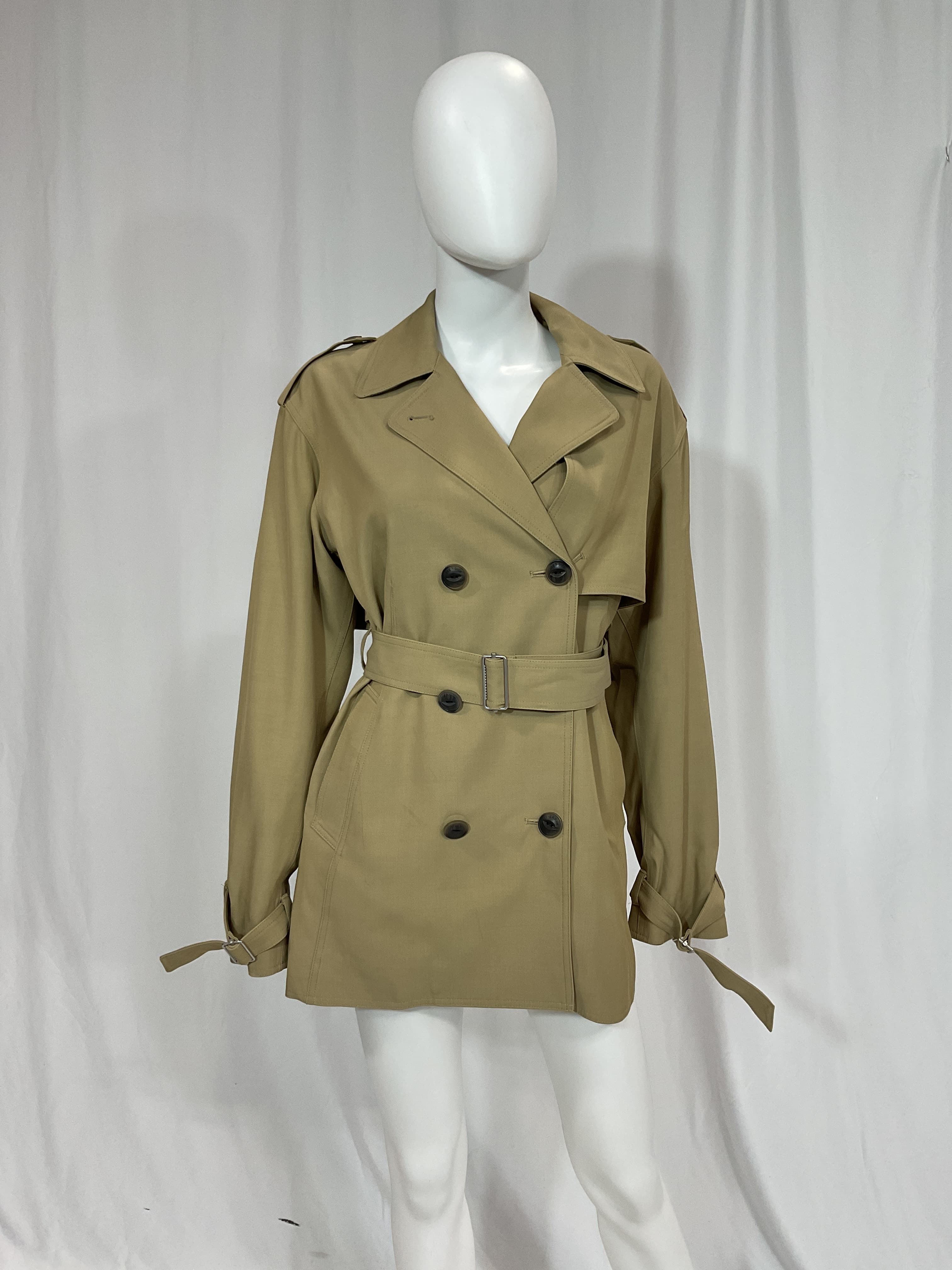 Beverly Cropped Trench - Image 3