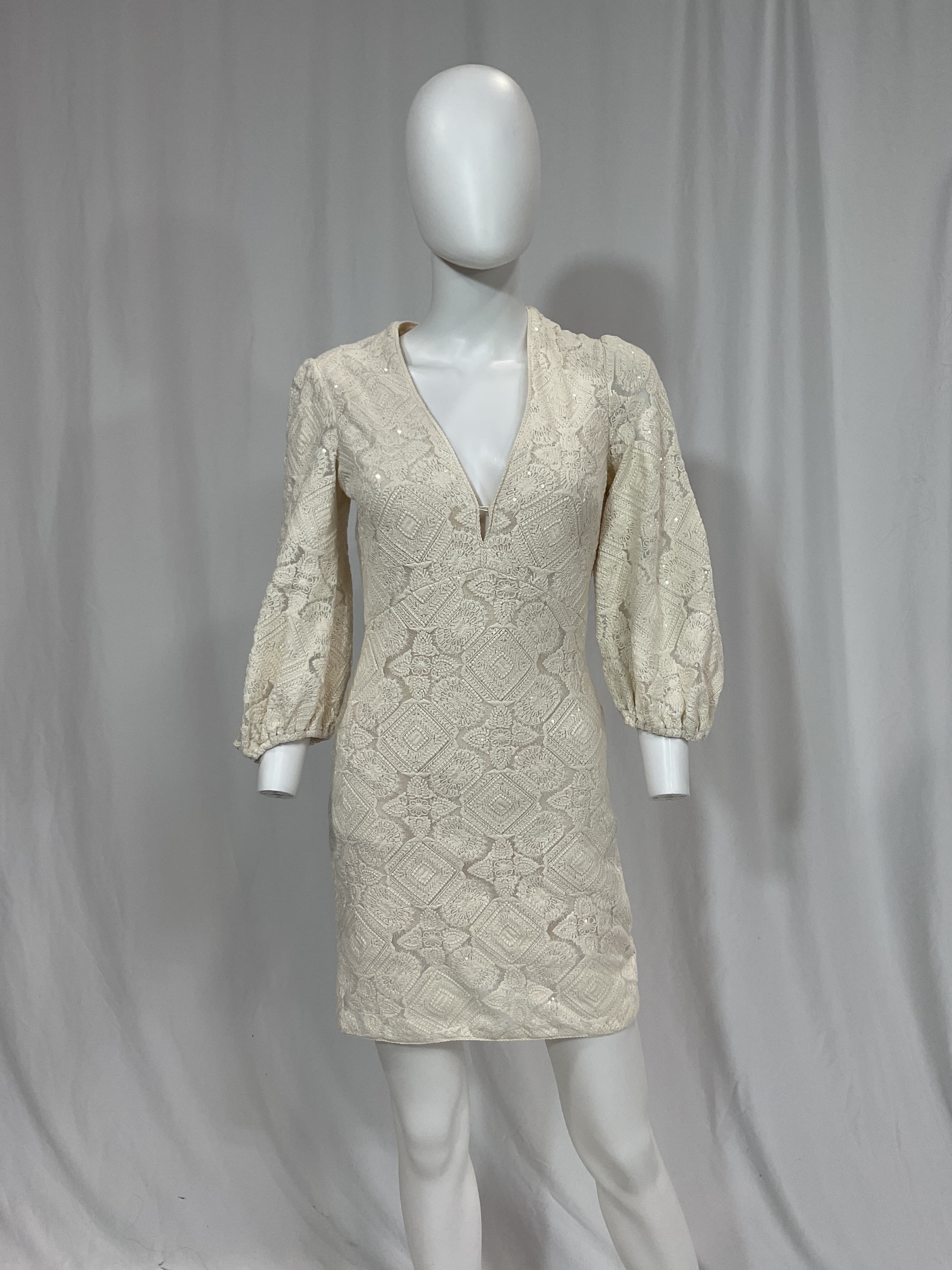 Richet Sequined Mini Dress - Image 3