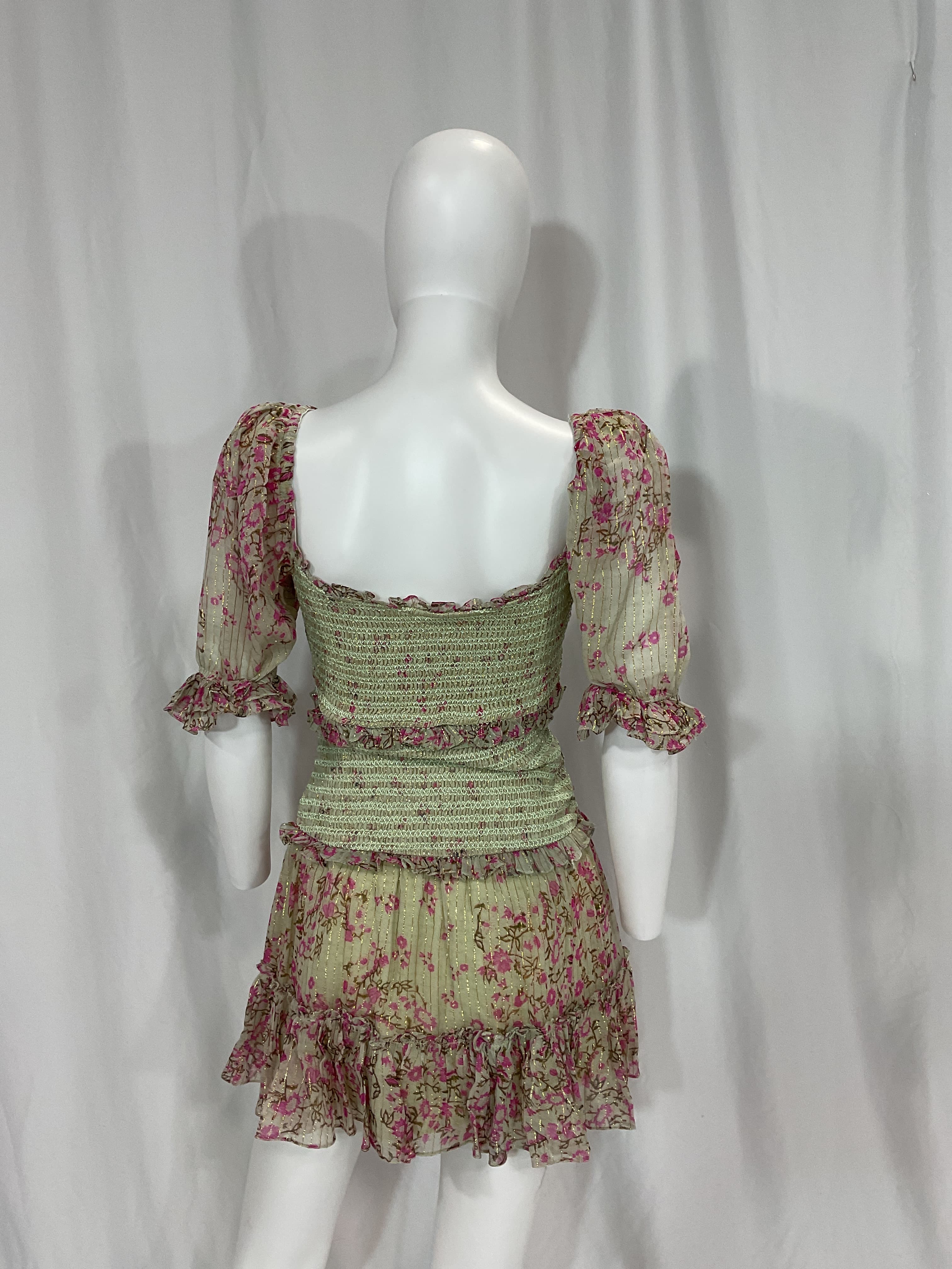 Tiered Mini Dress - Image 4