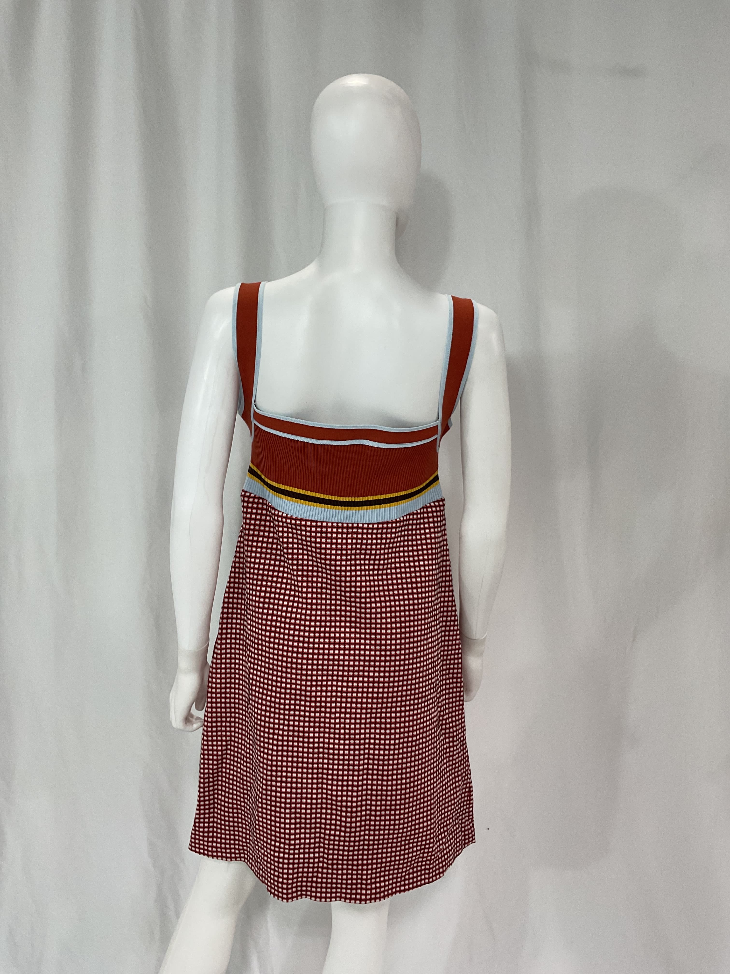 Ribbed And Jacquard-Knit Mini Dress - Image 4