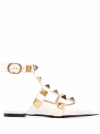 Roman Stud Ballerina Shoes - Image 1