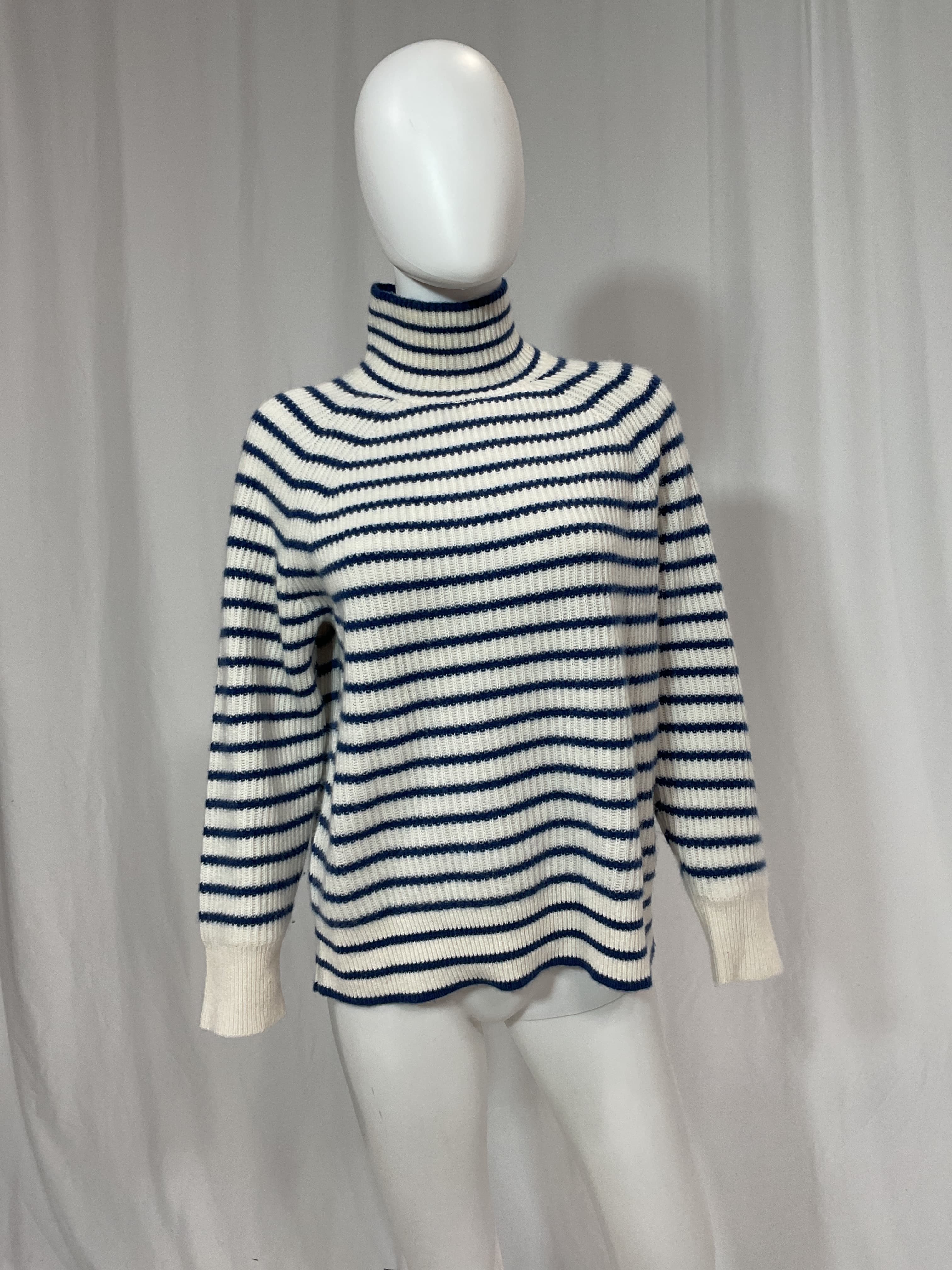 Ribbed Cashmere Turtleneck Sweater - Image 3