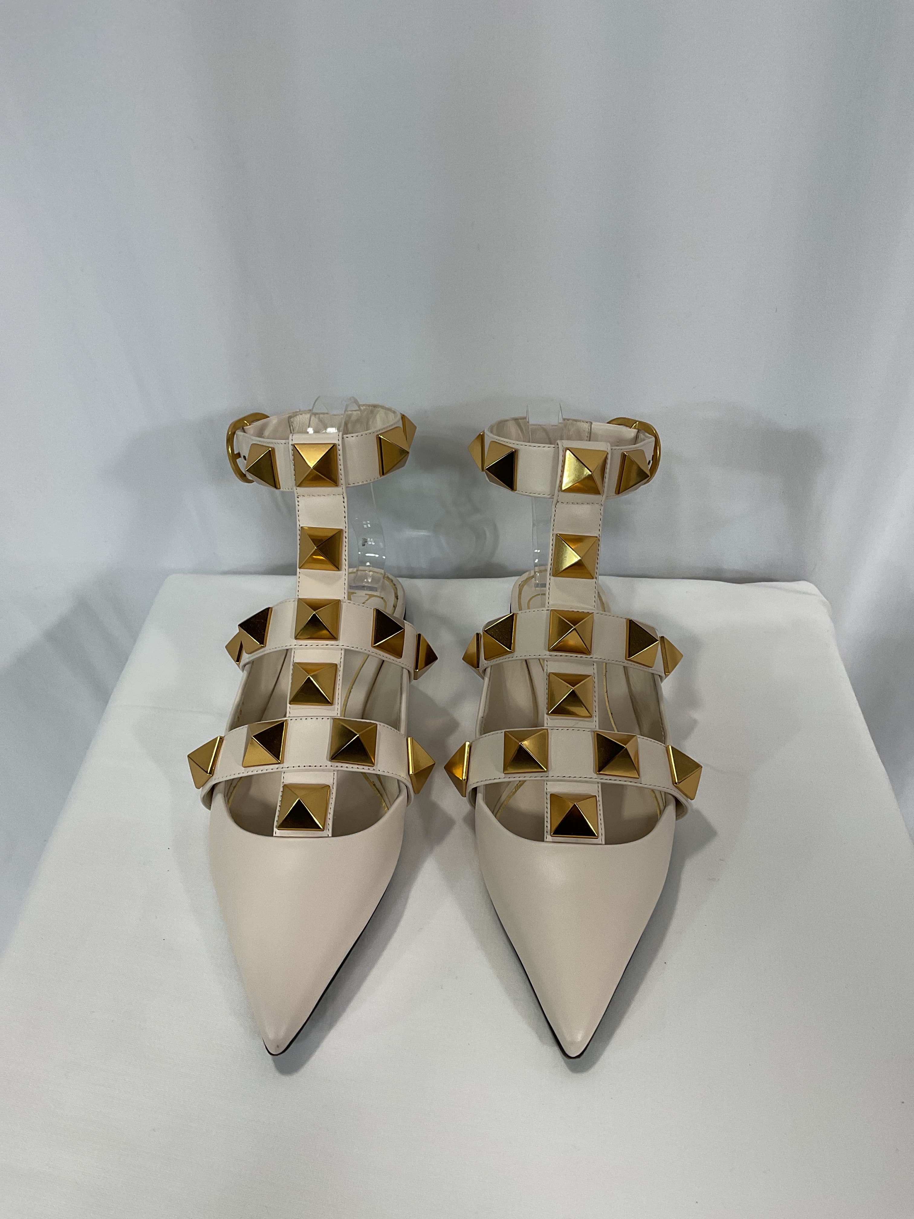 Roman Stud Ballerina Shoes - Image 2