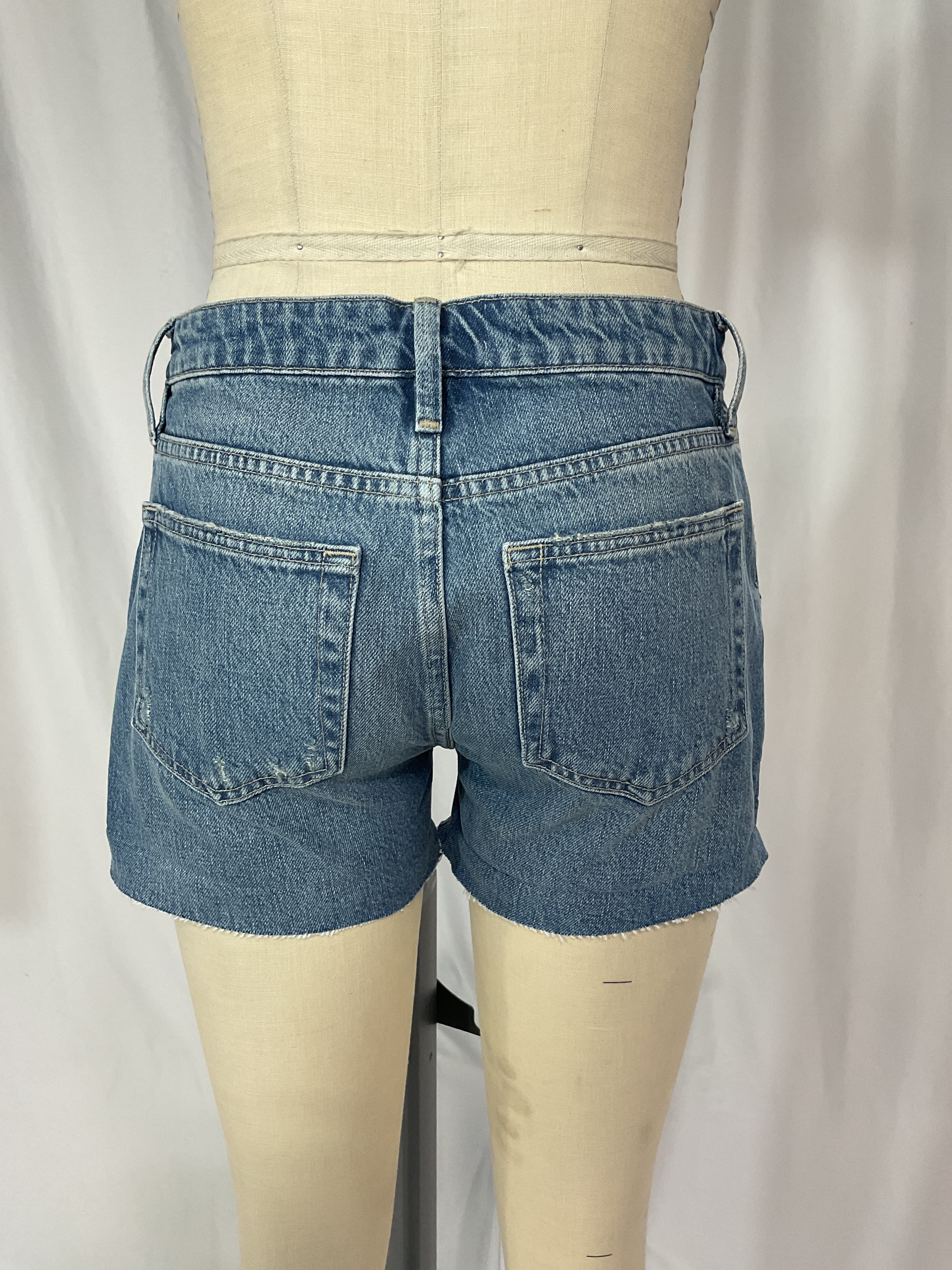 Le Original Ripped High Waist Crop Jeans - Image 3