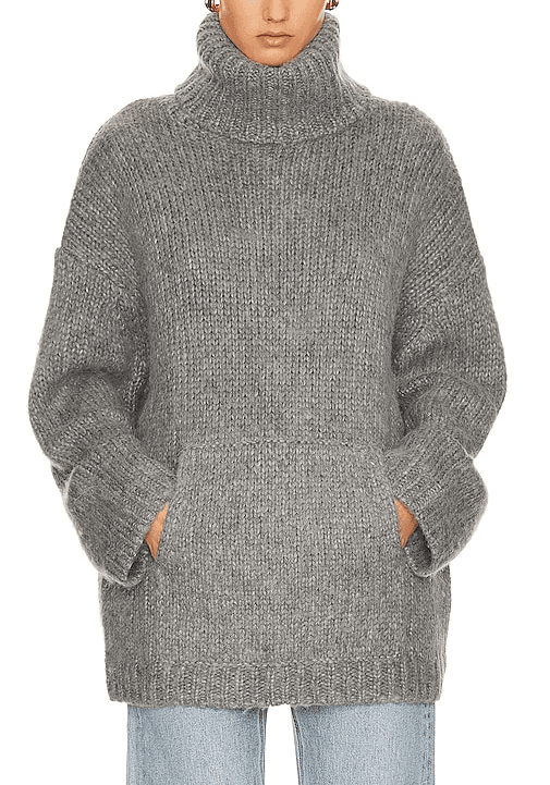 Janin Sweater In Grey - Image 1