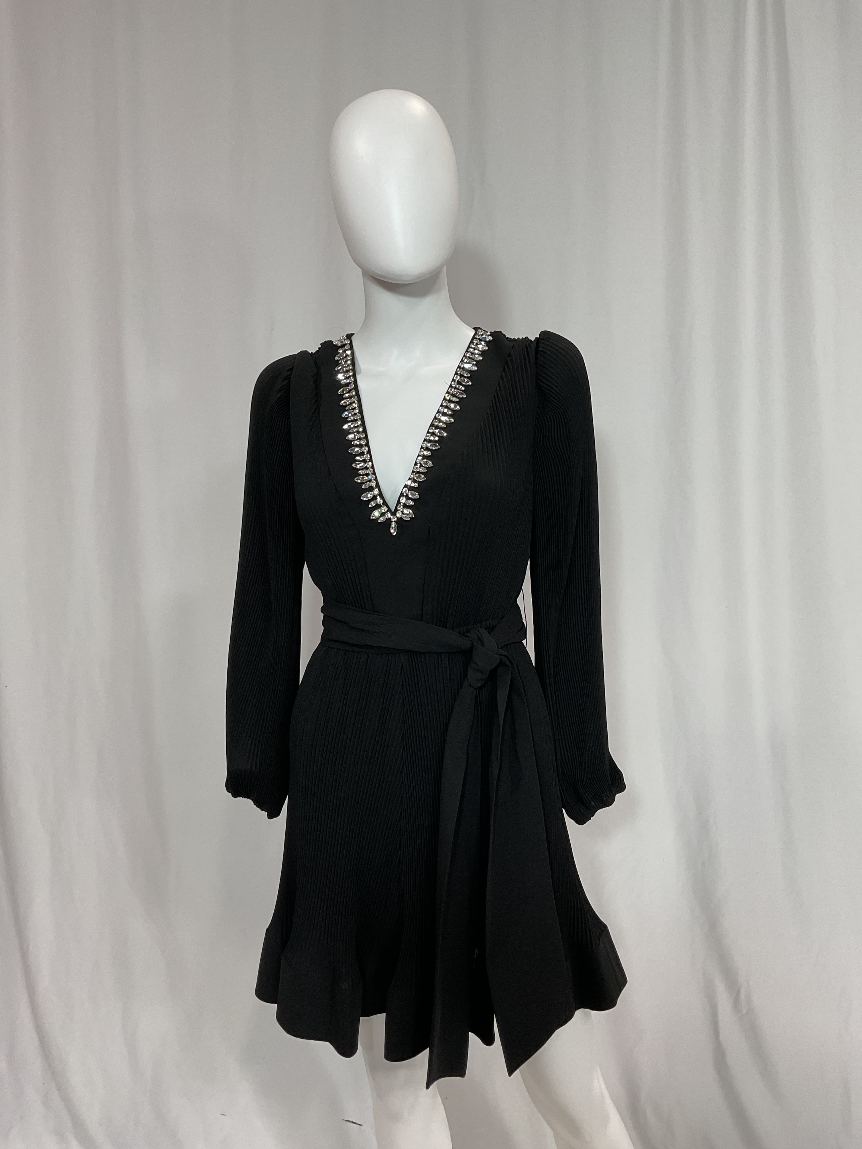 Crystal Embellished Pleated - Image 3