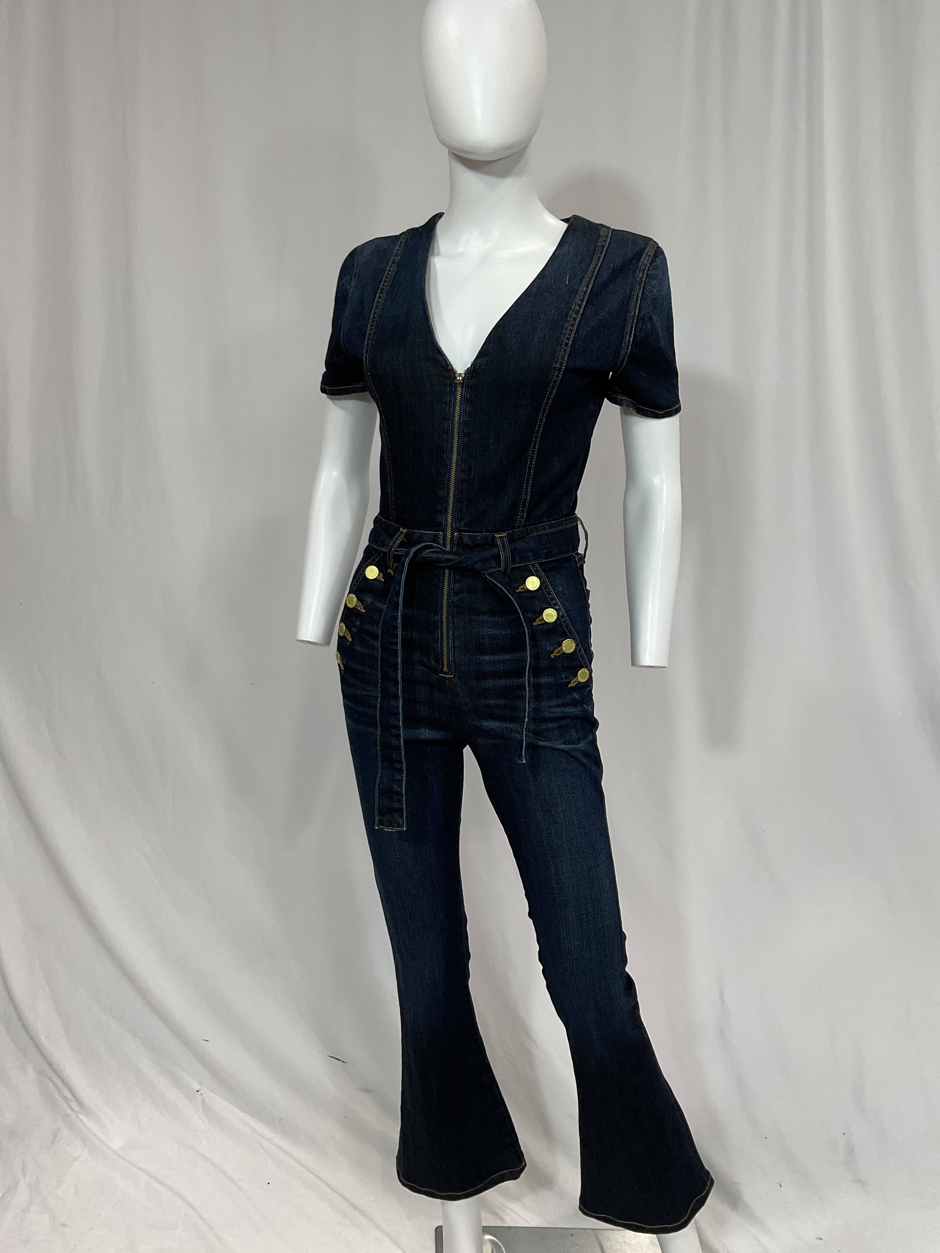 Helena Denim Jumpsuit - Image 3