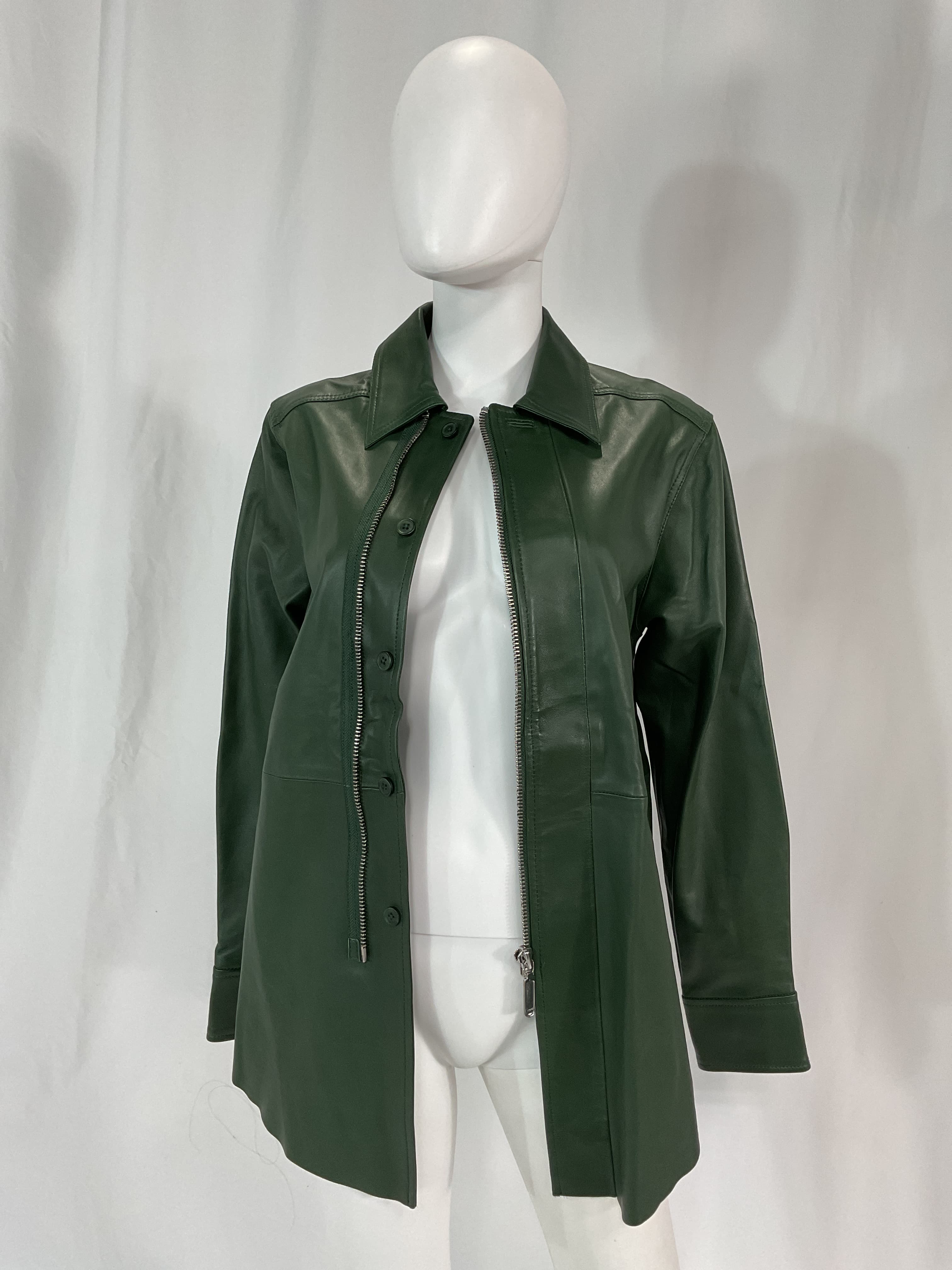 Nikko Leather Shacket - Image 2