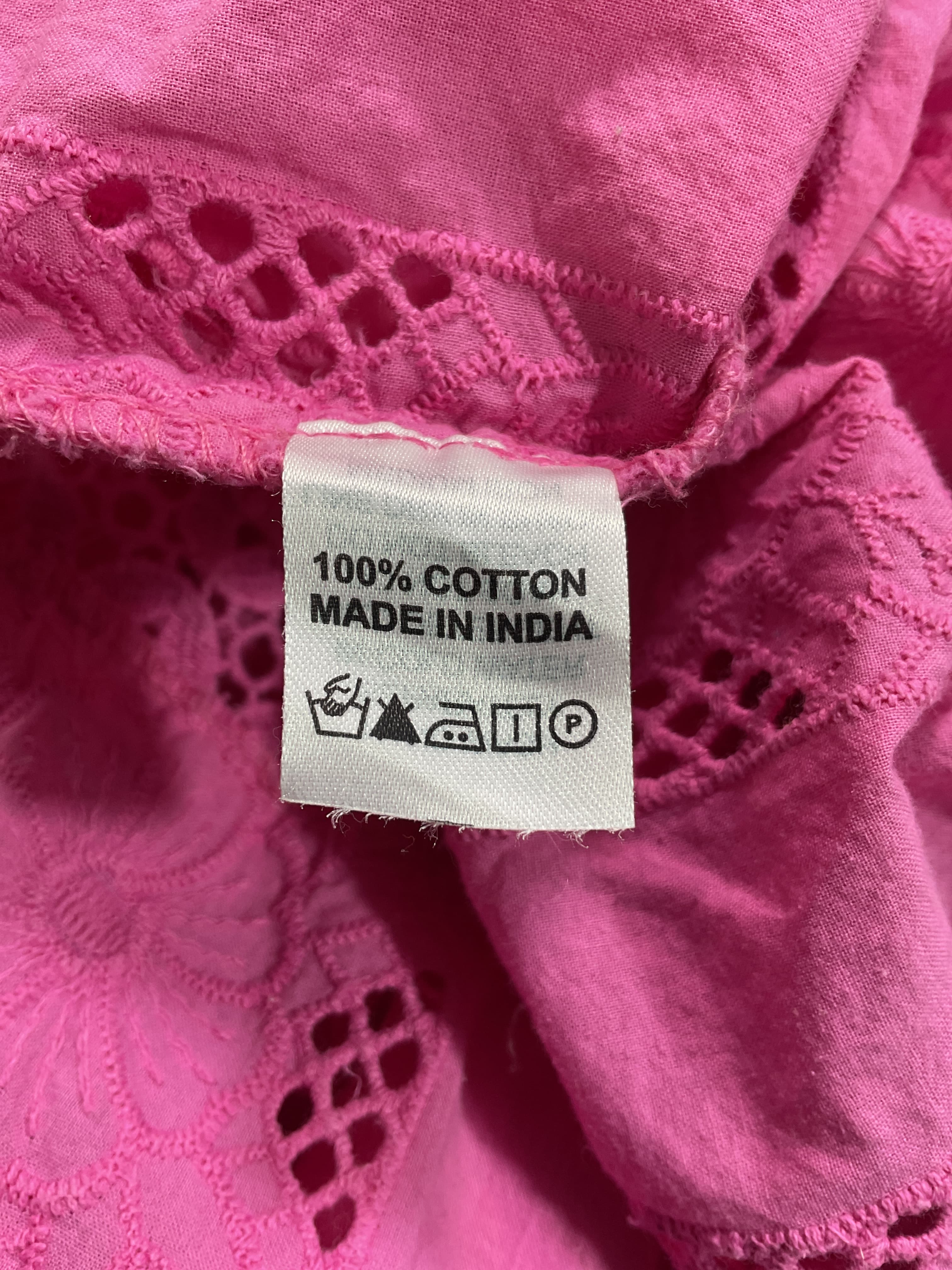 Victoria Broderie Anglaise Cotton Mini Dress - Image 4