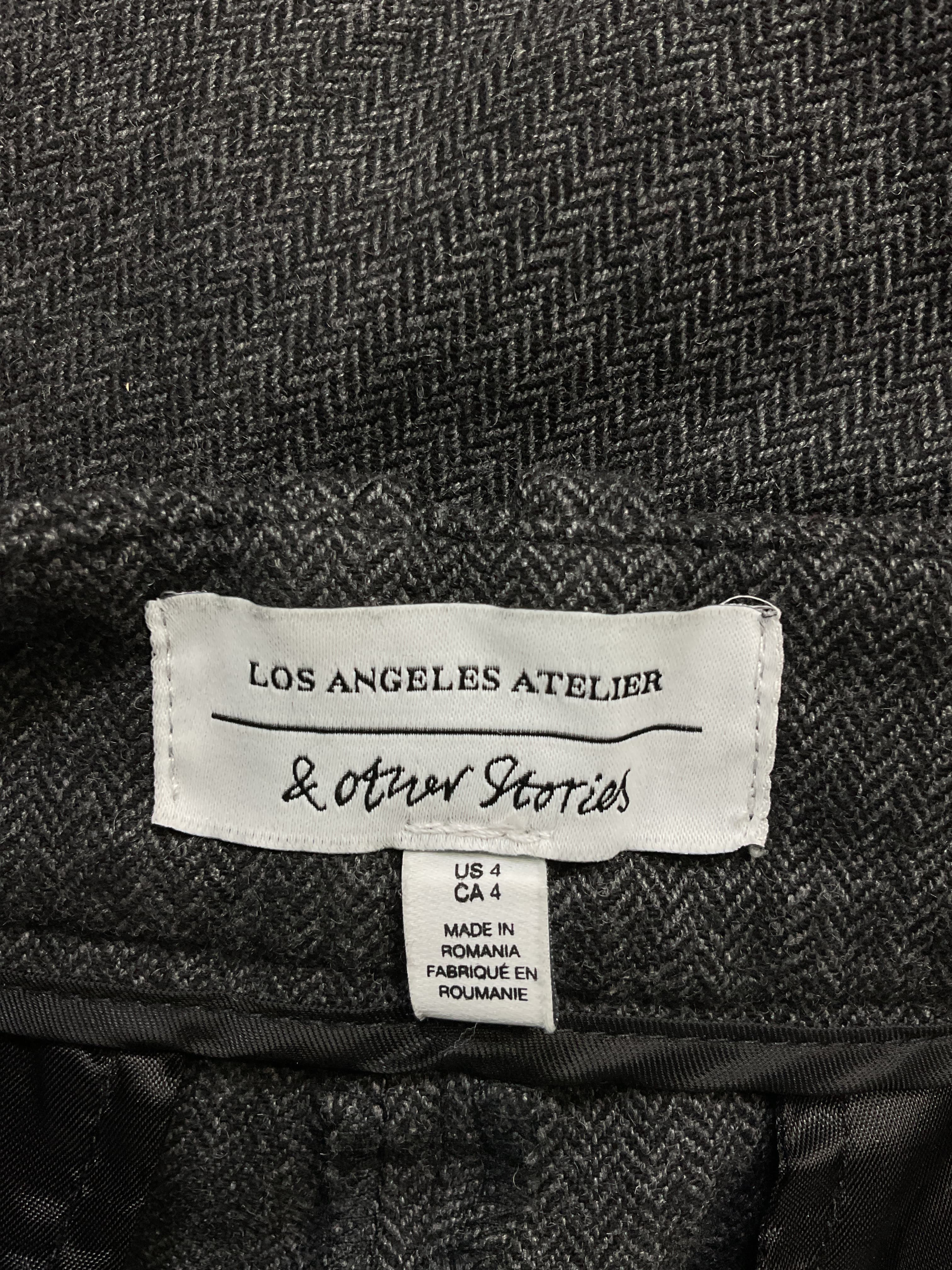 Straight Tweed Trousers - Image 2