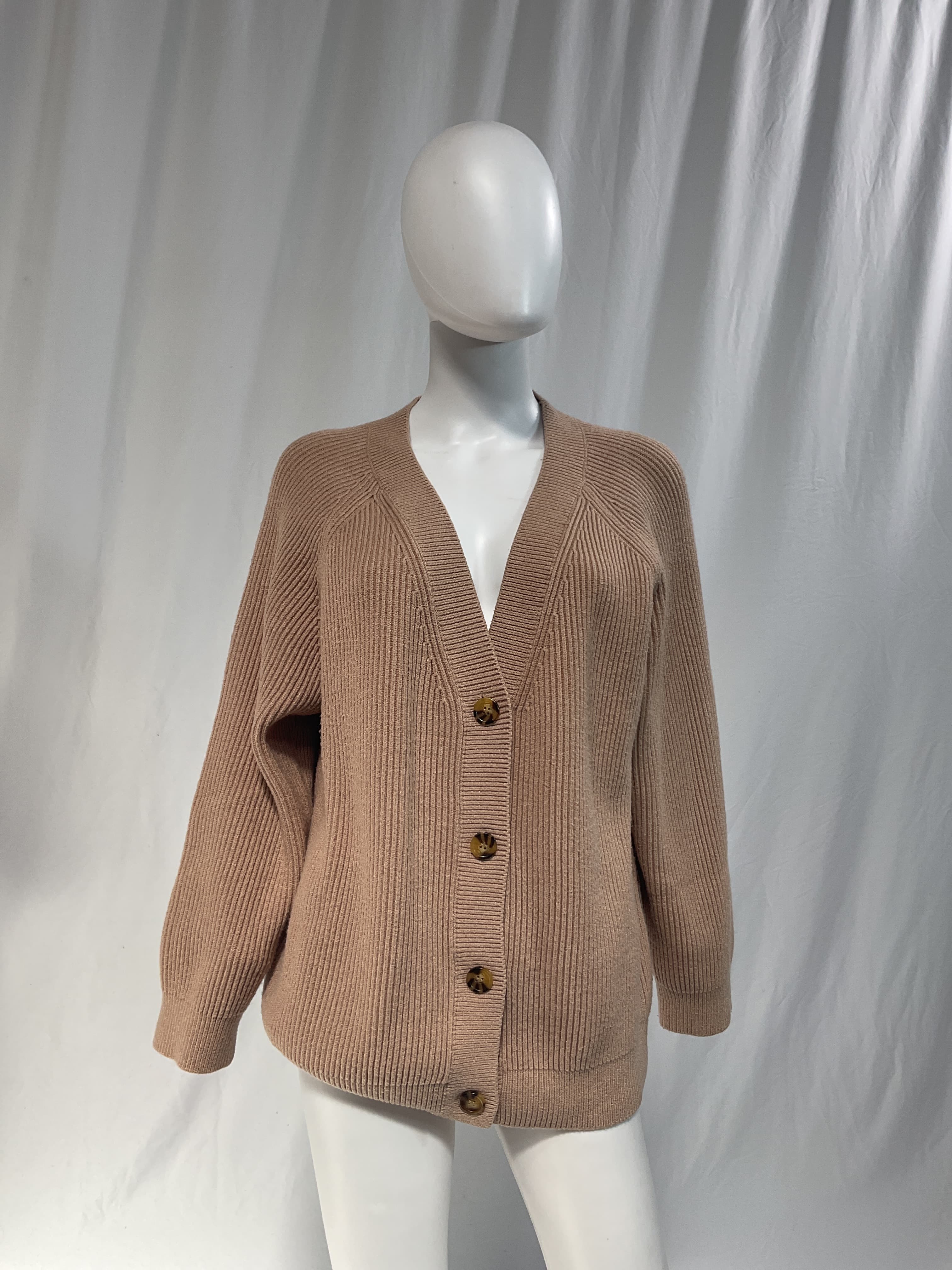 Cozy Knit Ribbed Cardigan - Image 2