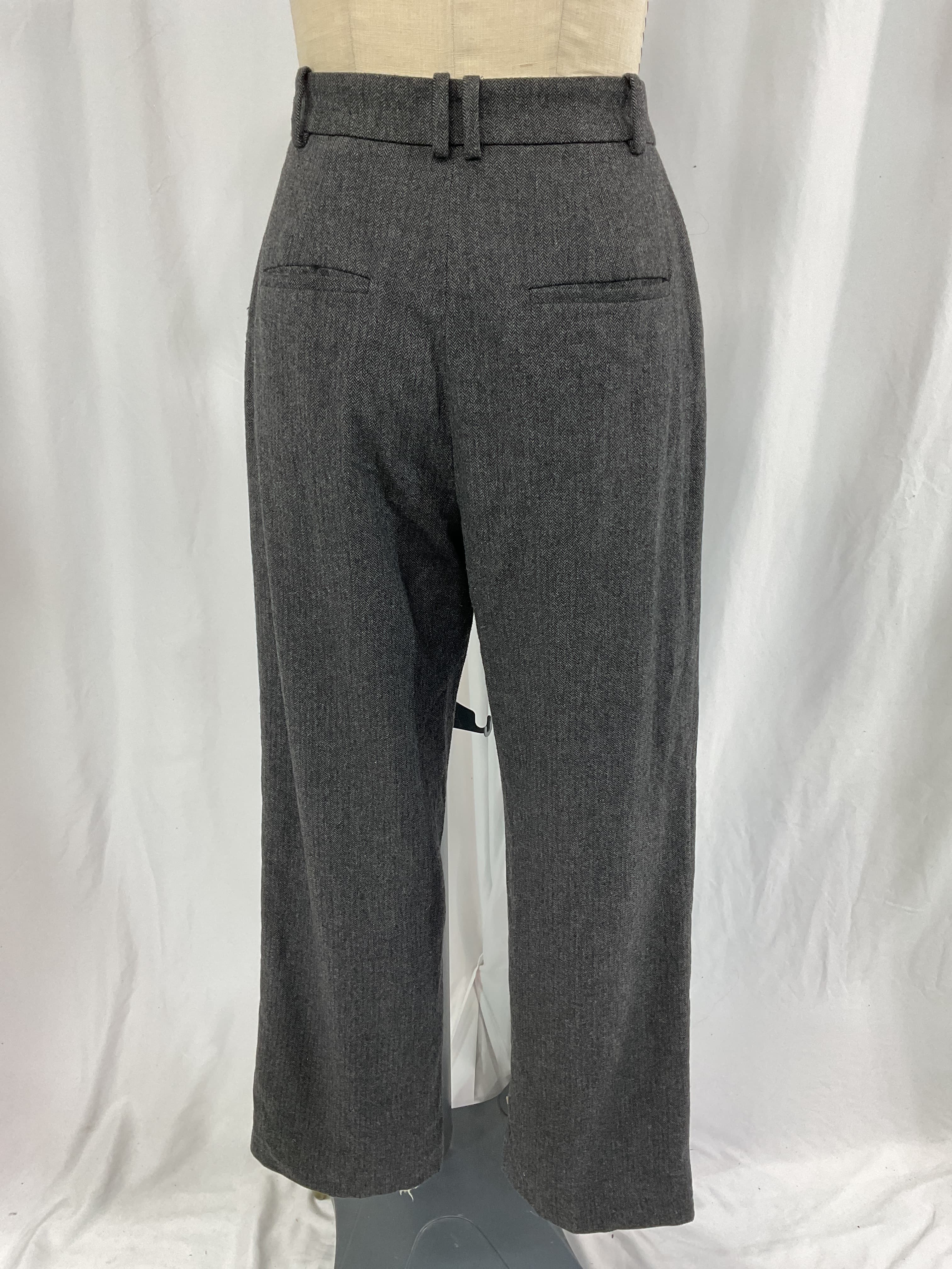 Straight Tweed Trousers - Image 3