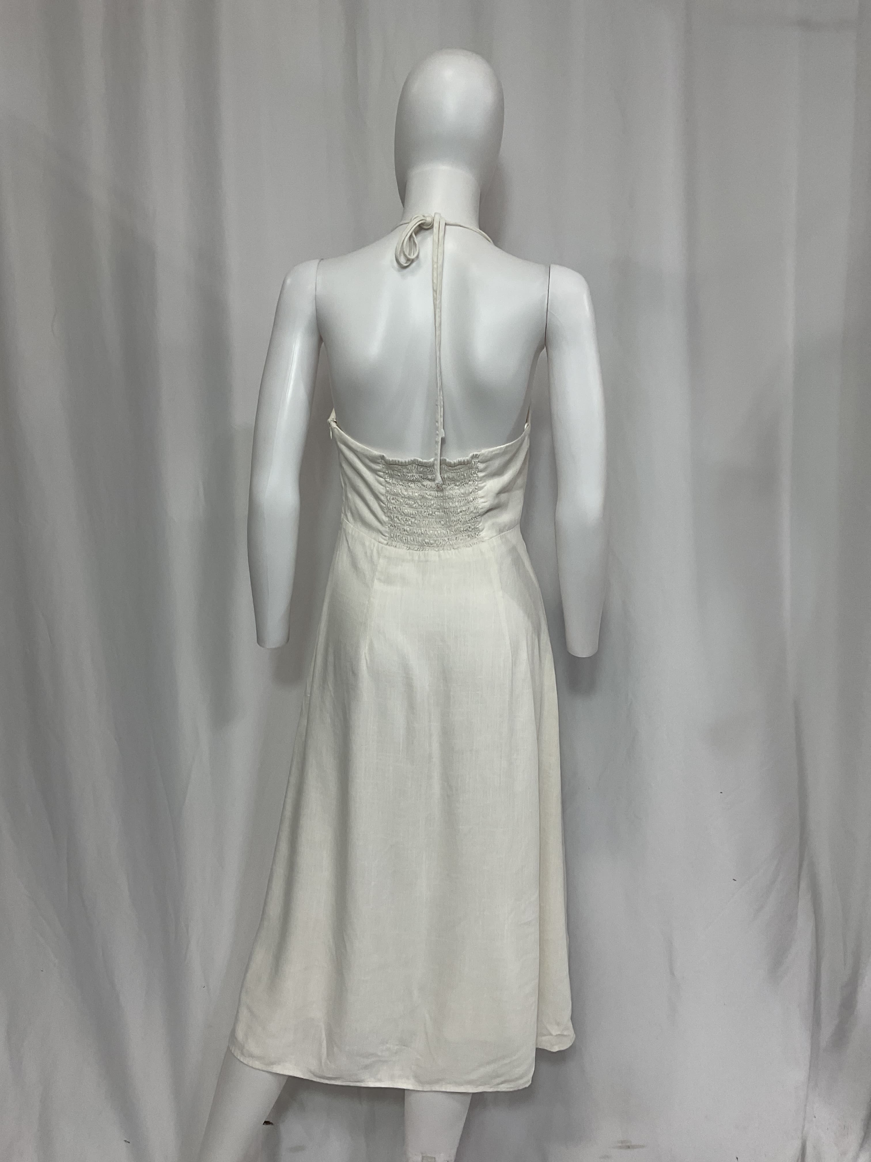 Tie Front Midi Dress - Image 4