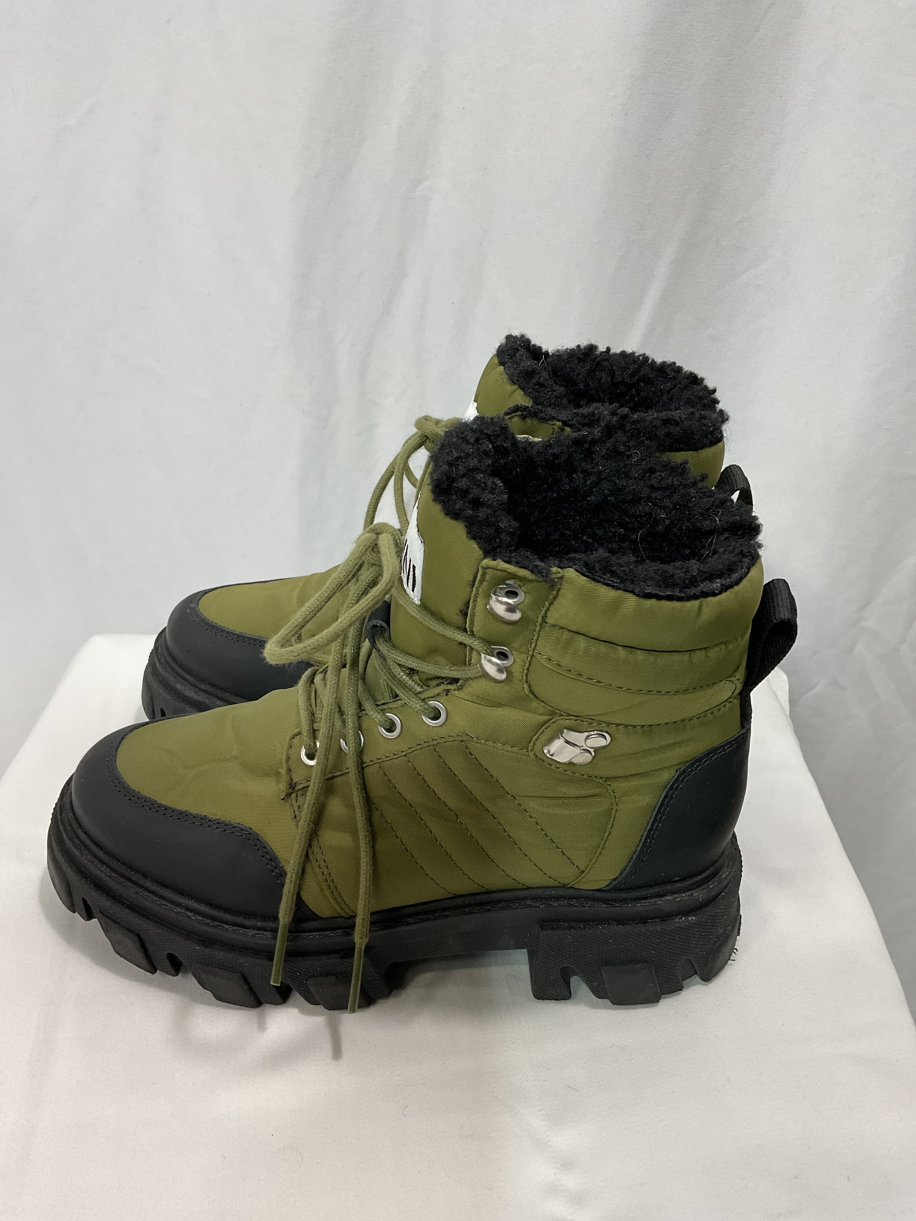 Leather-Trimmed Ankle Boots - Image 4