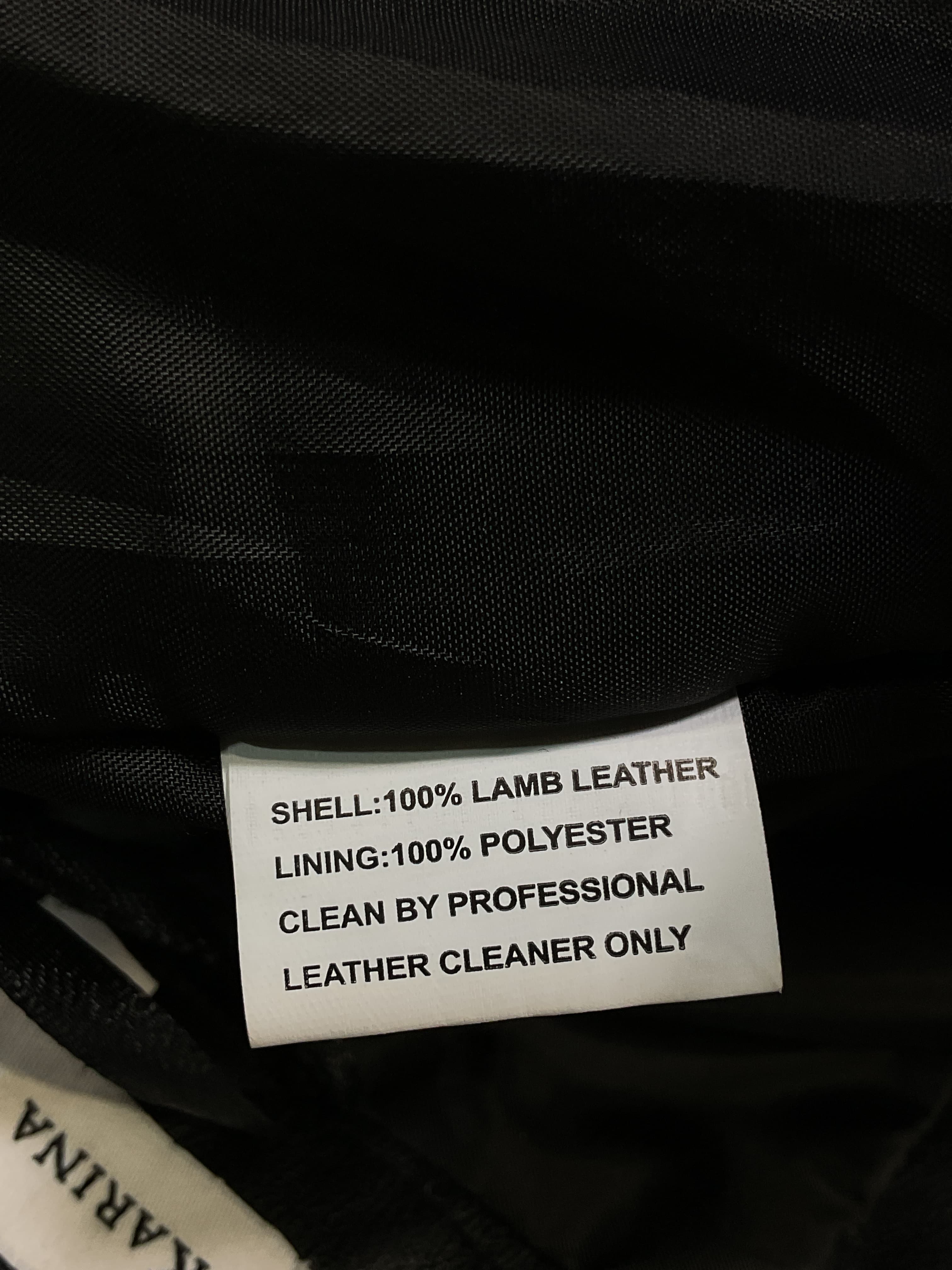 Petronella Leather Skirt In Black - Image 3