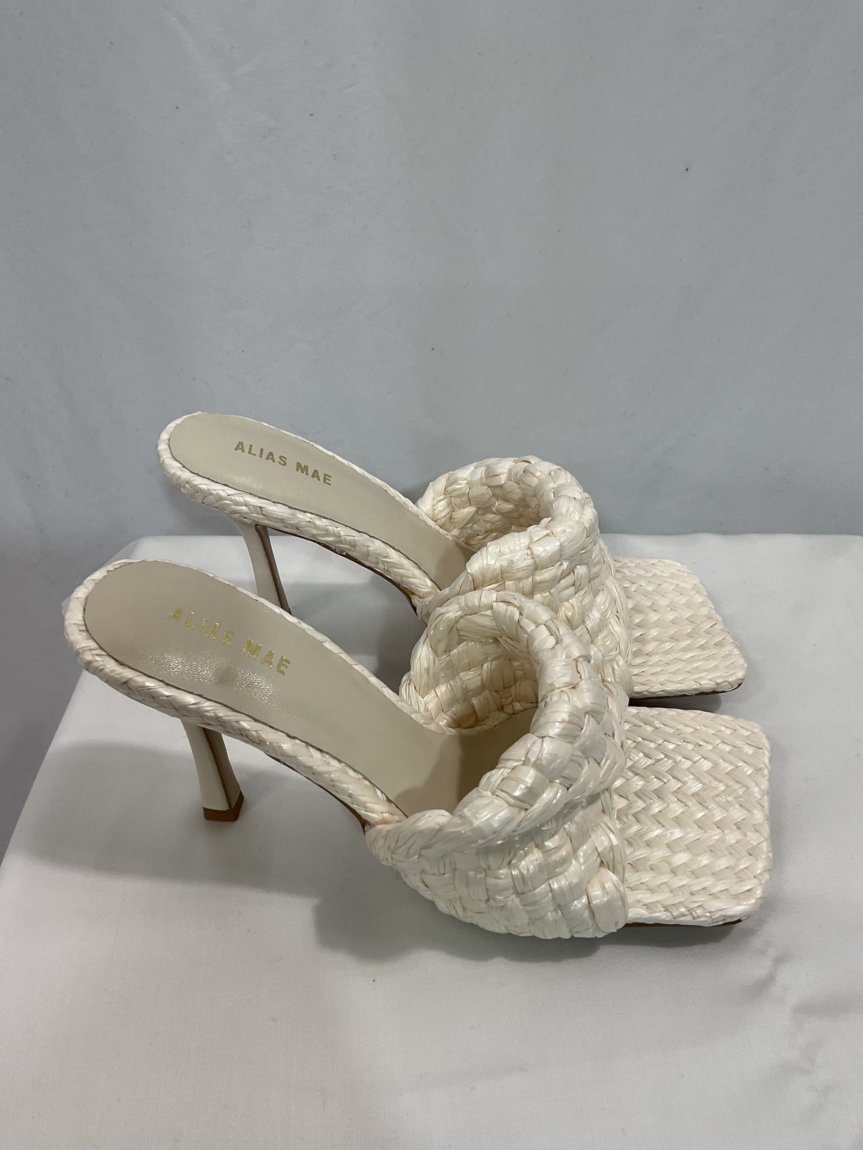 Lennon Mule Sandal In Bone - Image 2