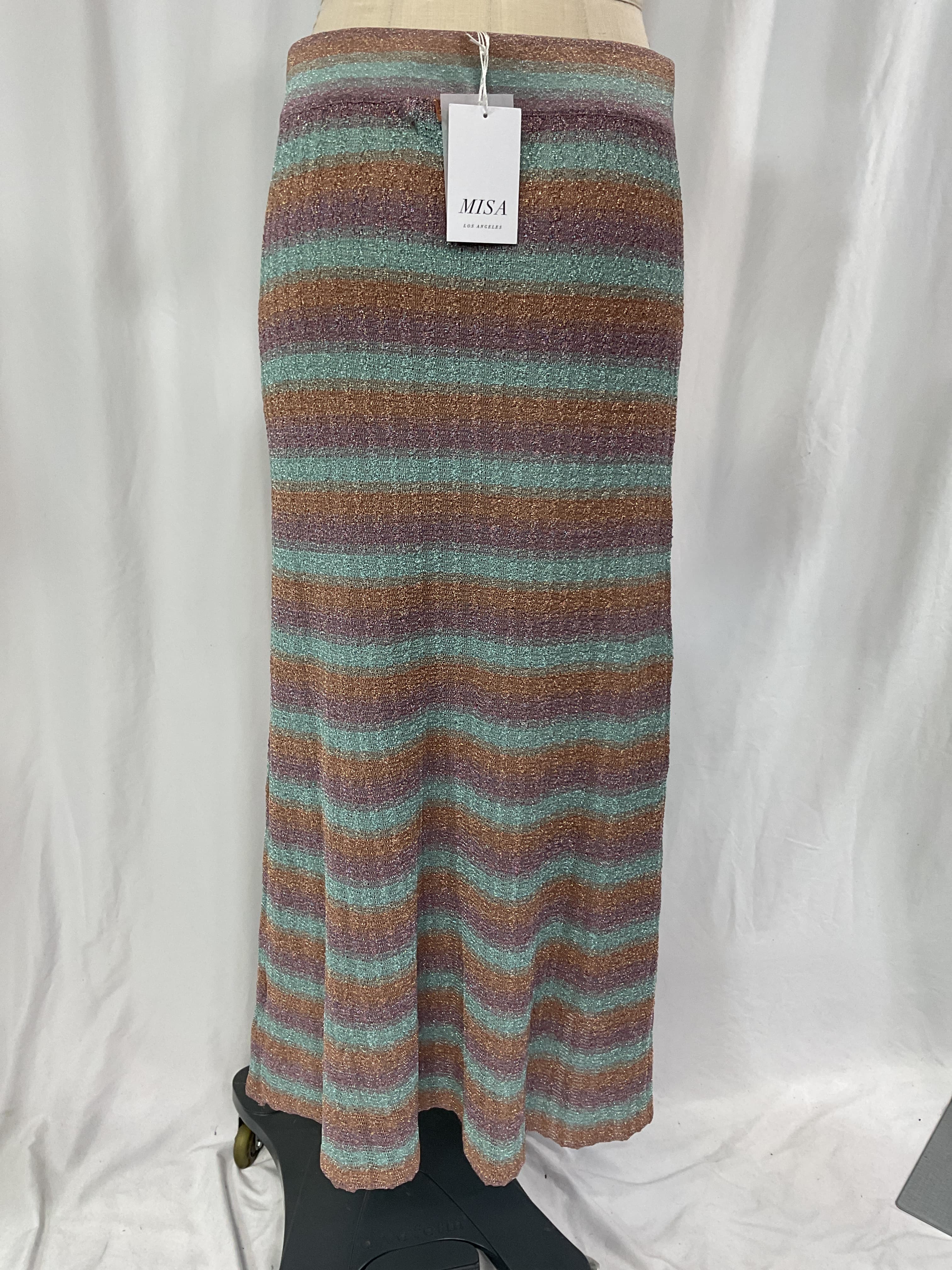 Luca Skirt In Blue Combo - Image 2